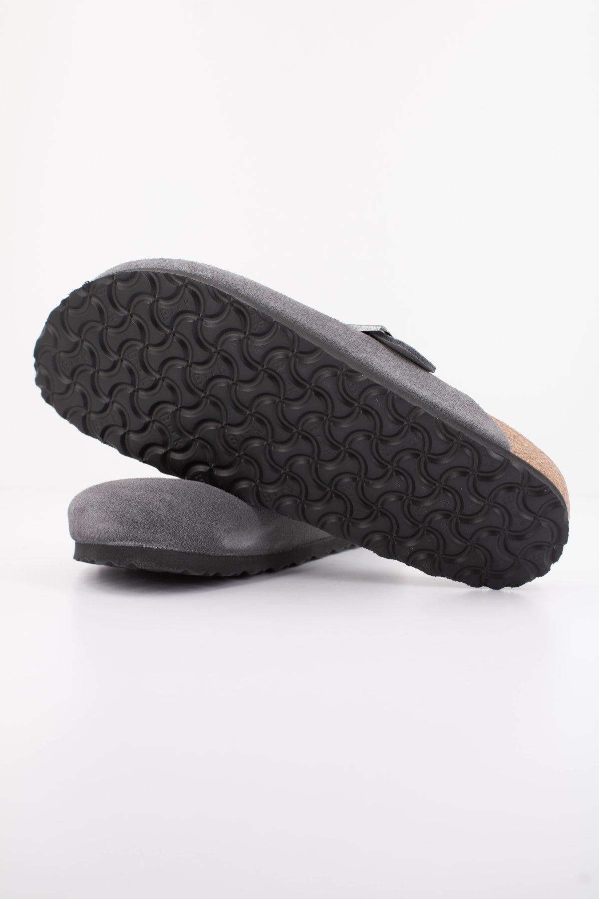 BIRKENSTOCK BOSTON SUEDE LEATHER en color GRIS (5)