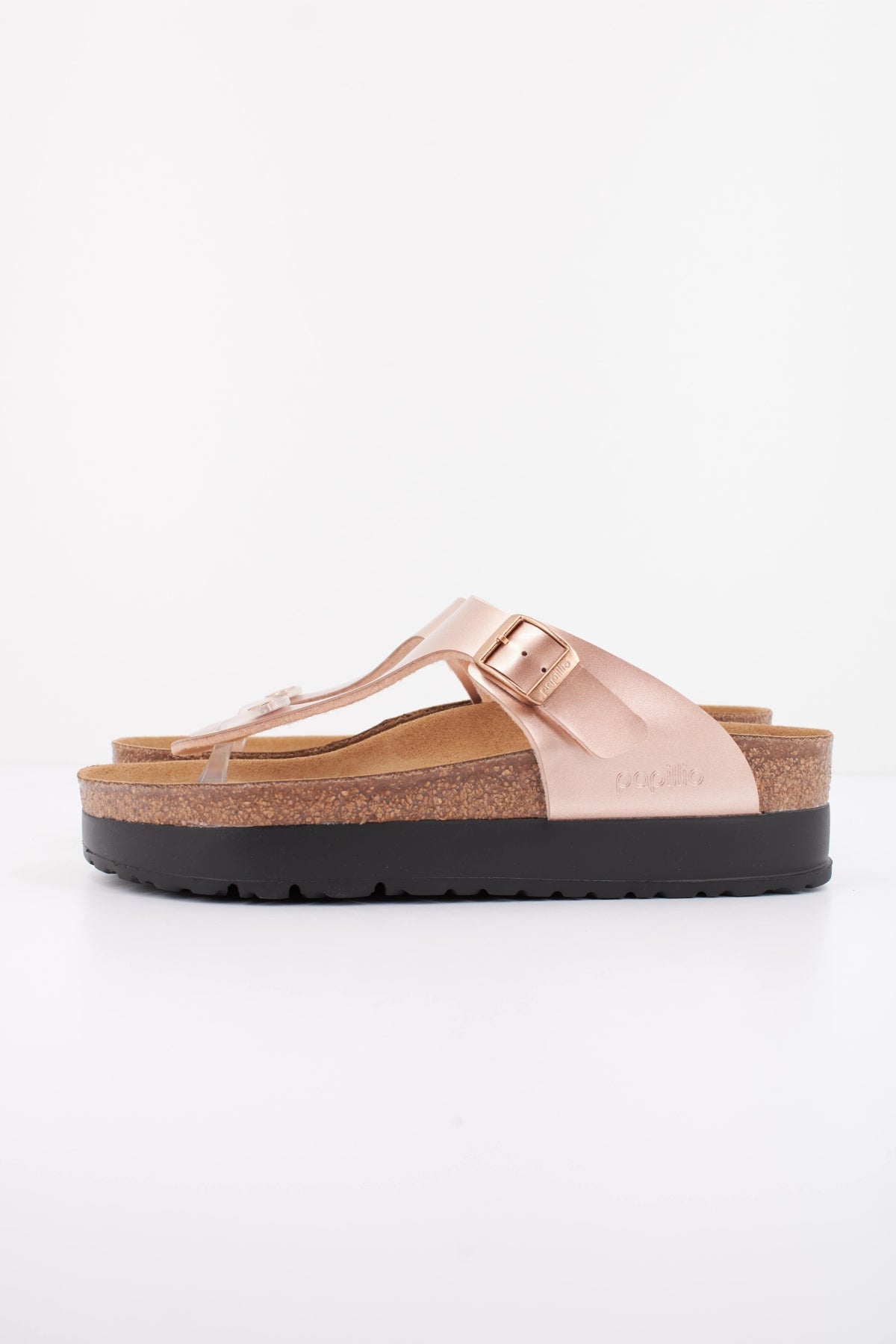 BIRKENSTOCK GIZEH FLEX PLATFORM en color BRONCE (1)
