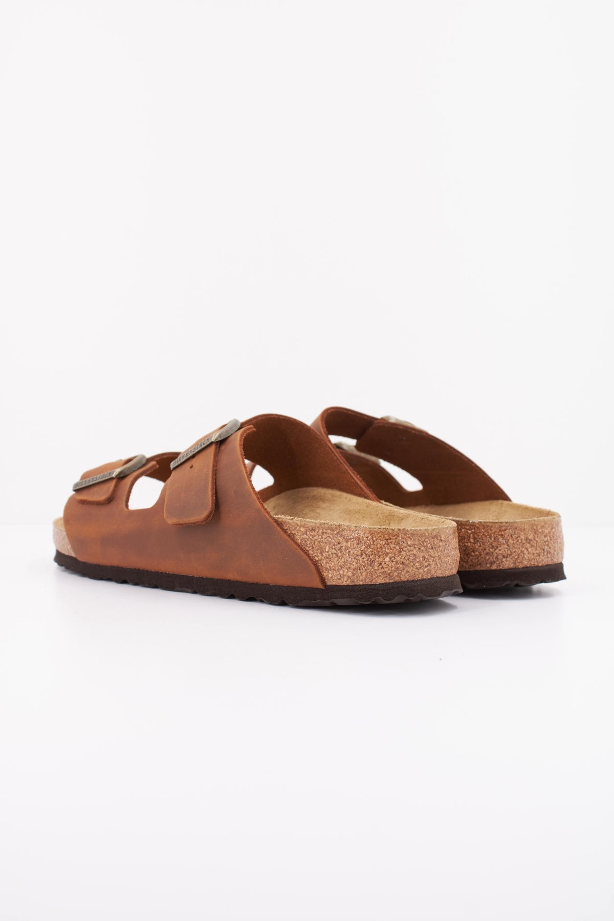 BIRKENSTOCK ARIZONA LEATHER OILED en color MARRON (4)
