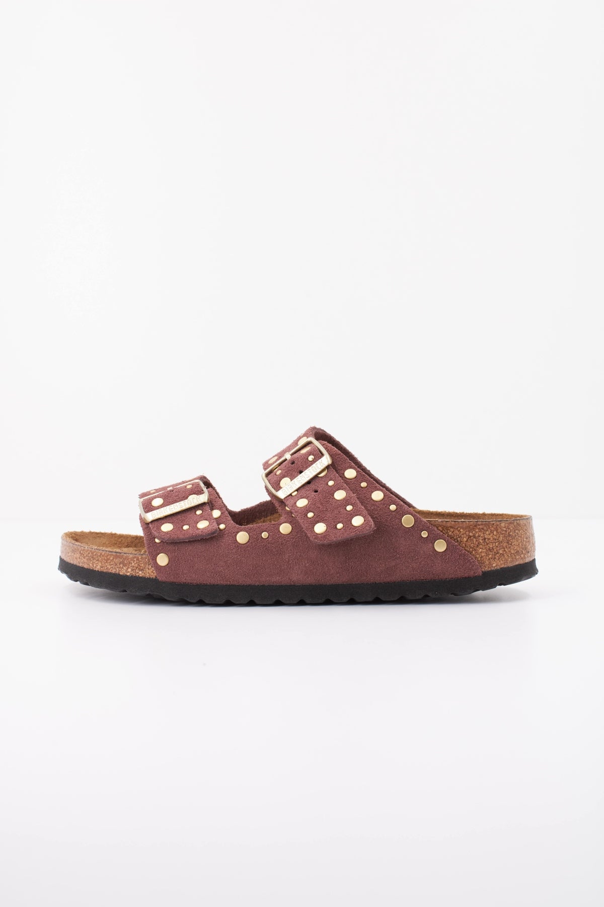 BIRKENSTOCK ARIZONA RIVETS SUEDE en color MARRON (1)