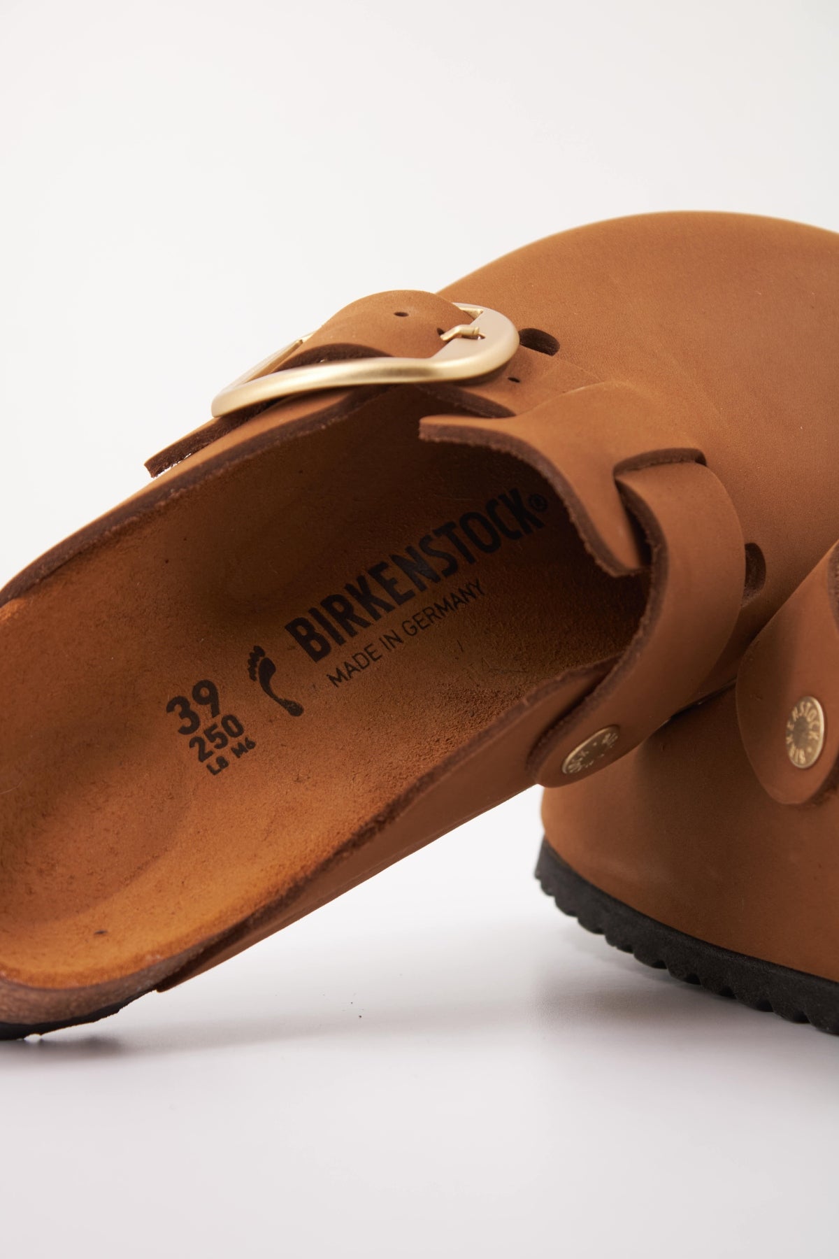 BIRKENSTOCK BOSTON BIG BUCKLE en color MARRON (5)