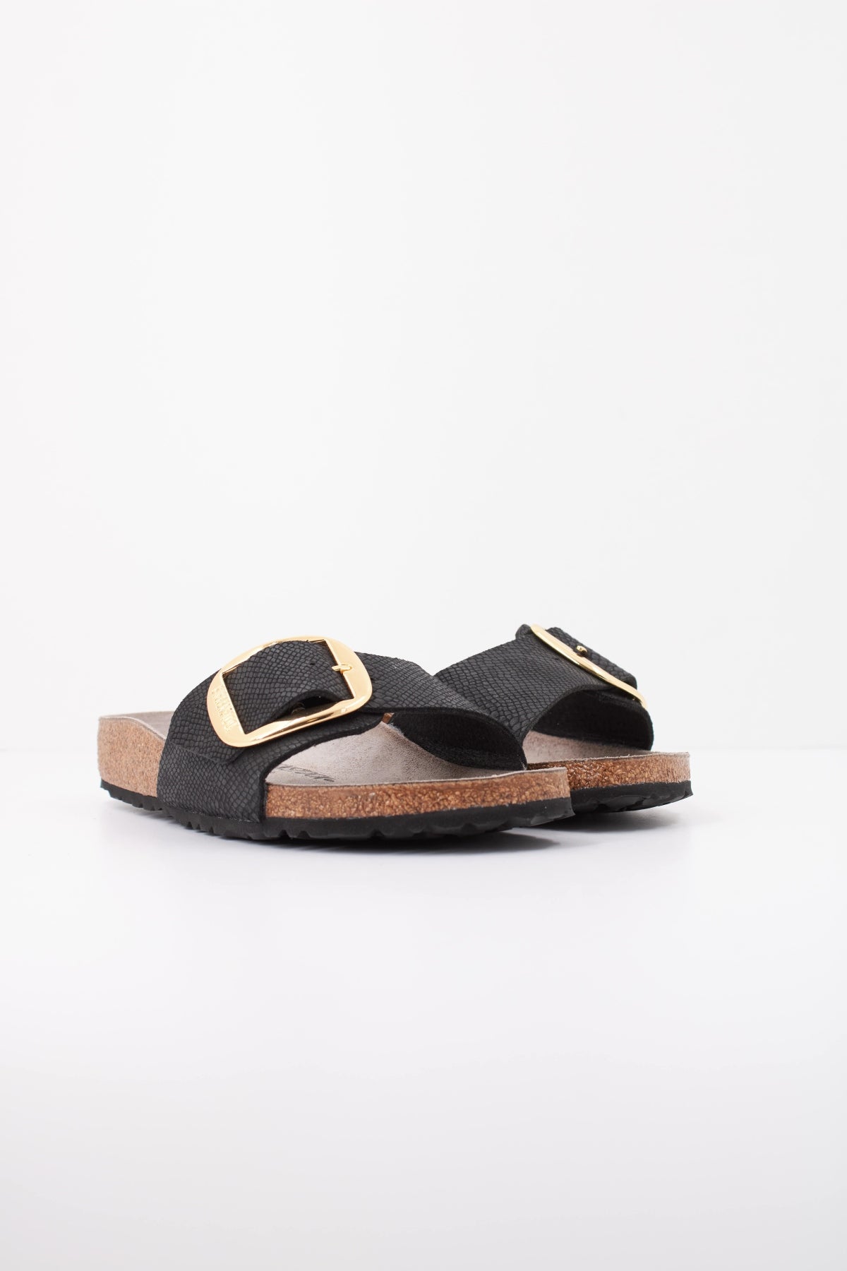 BIRKENSTOCK MADRID BIG BUCKLE SYNTHET en color NEGRO (2)