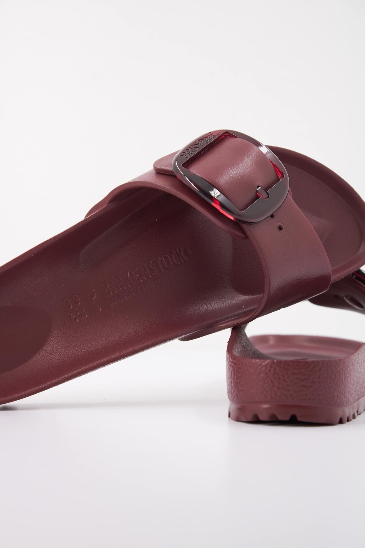 BIRKENSTOCK MADRID BIG BUCKLE EVA en color BURDEOS (5)
