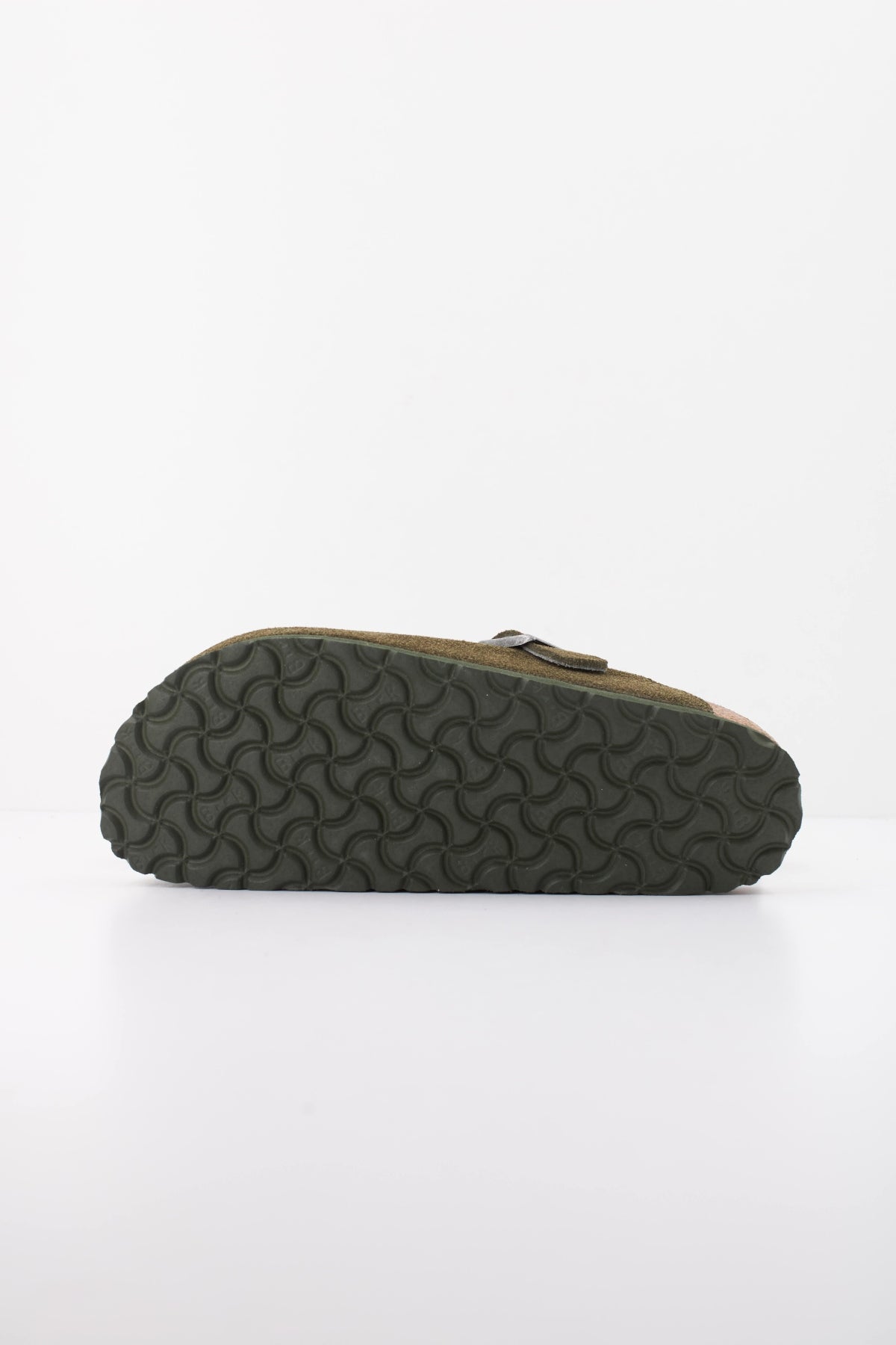 BIRKENSTOCK 1025667BI BOSTON SHEARLING SUEDE en color VERDE (5)
