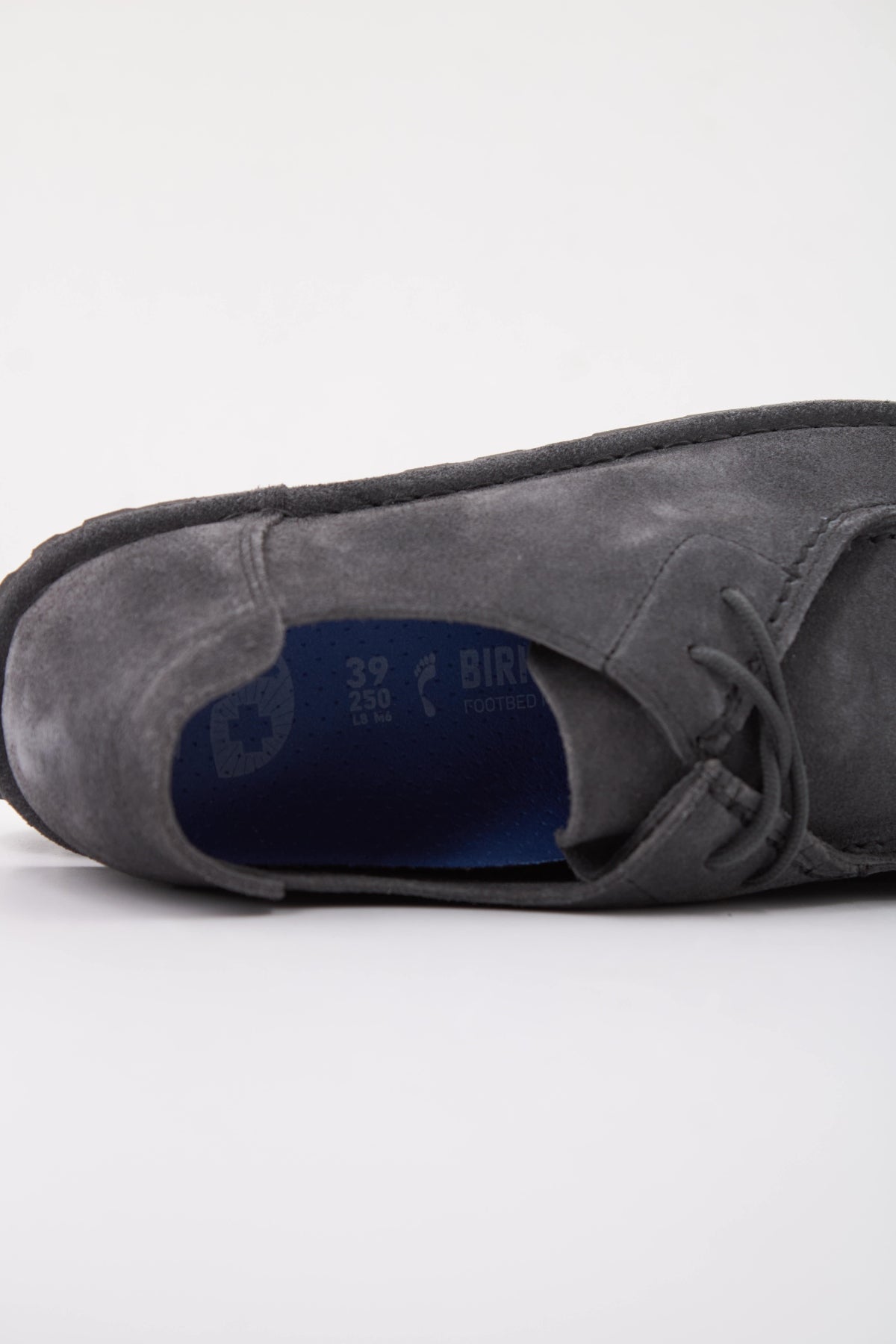 BIRKENSTOCK 1032743BI UTTI LACE SUEDE LEATHER en color GRIS (5)