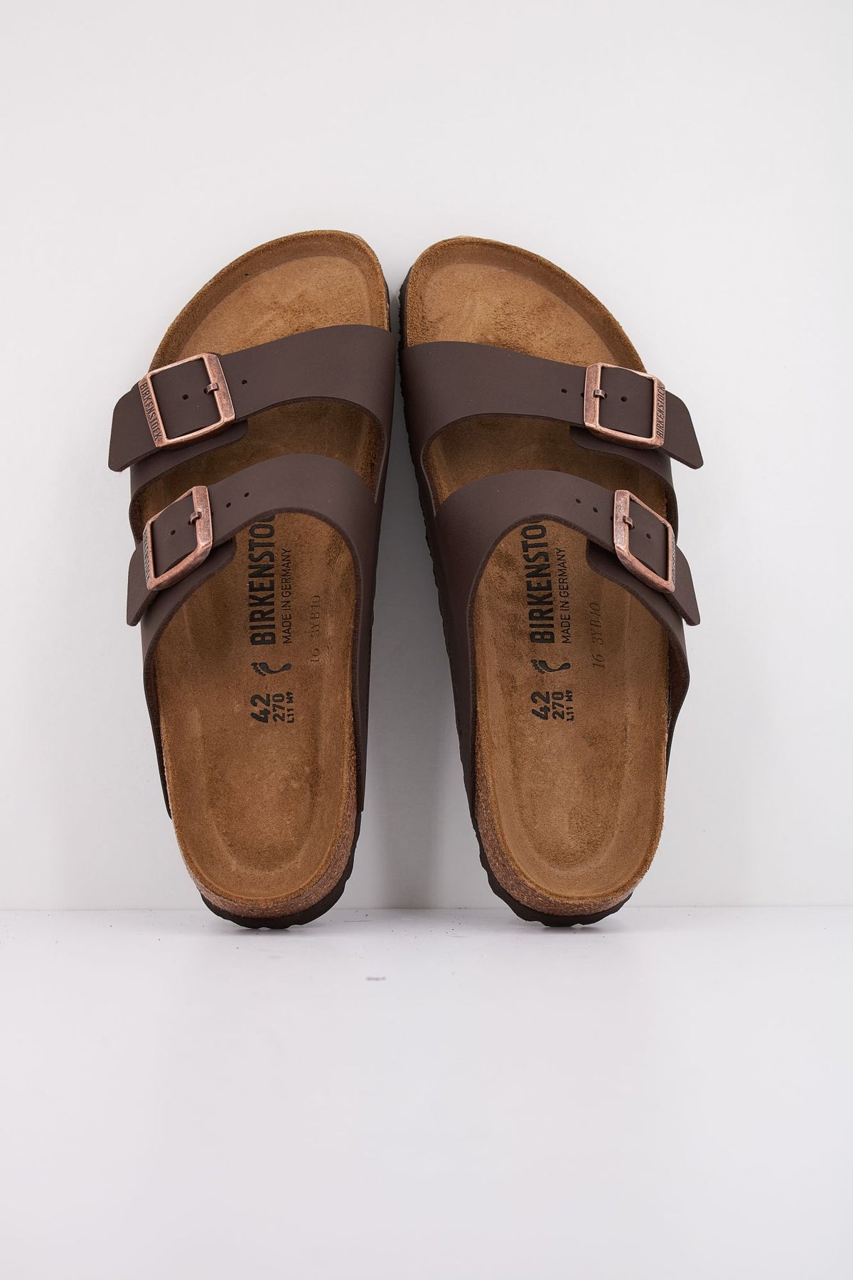 BIRKENSTOCK ARIZONA BIRKO-FLOR 51703 en color MARRON (3)