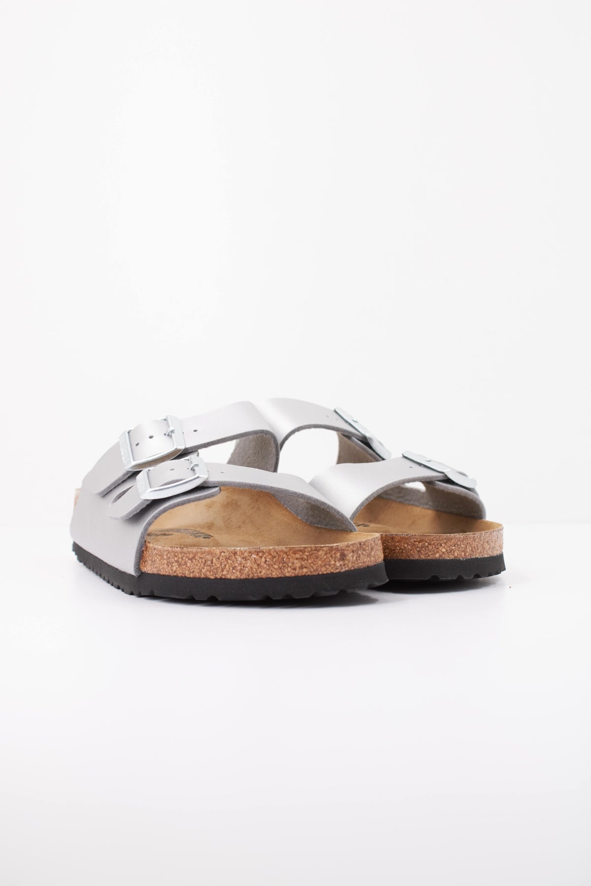 BIRKENSTOCK ARIZONA BF en color PLATA (2)