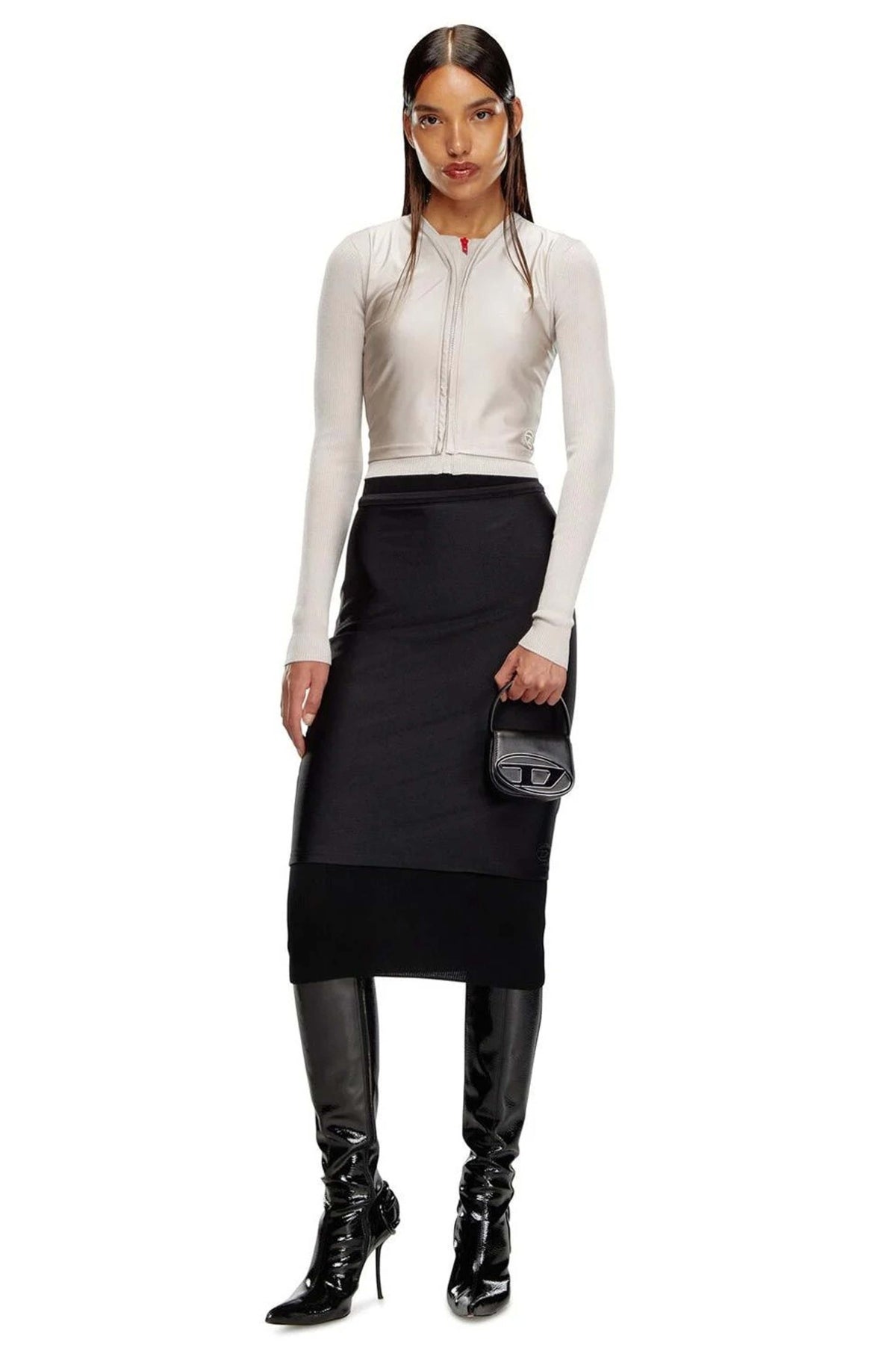 DIESEL HAND BAG en color NEGRO (2)