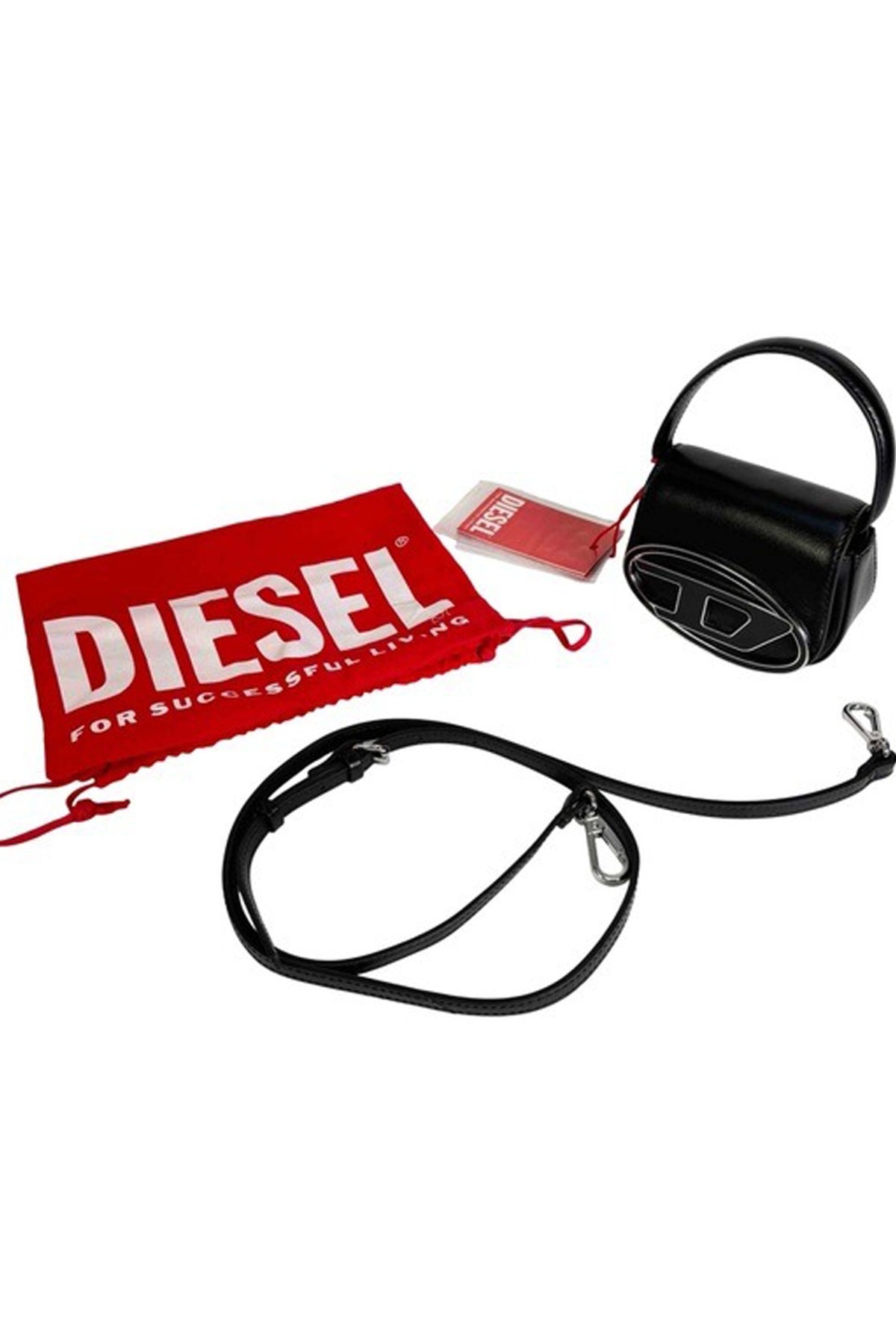 DIESEL HAND BAG en color NEGRO (4)