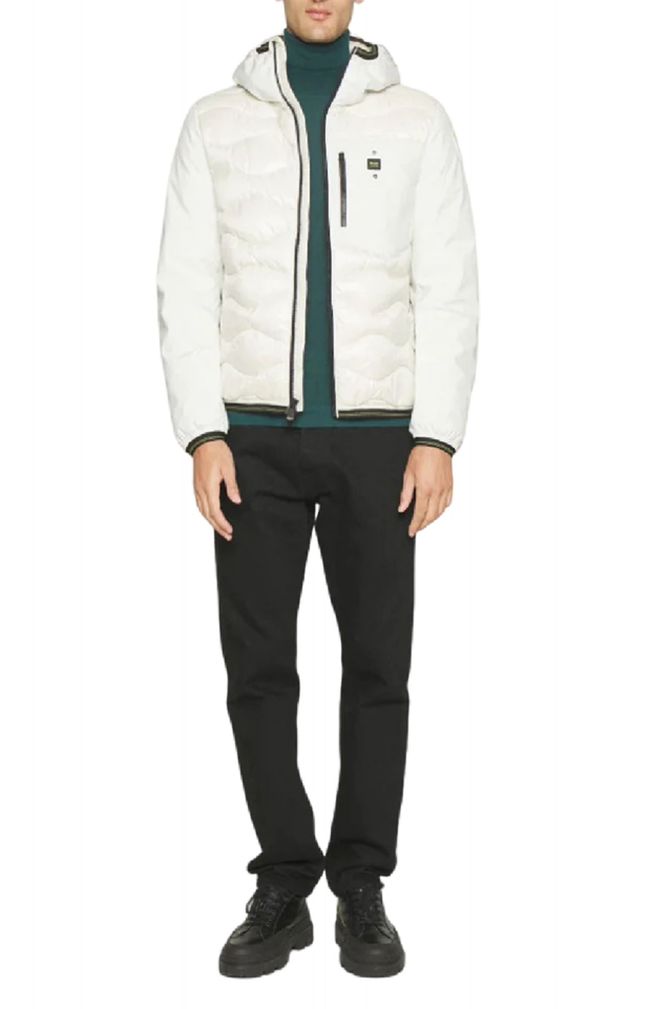 BLAUER GIUBBINI CORTI IMBOTTT en color BLANCO (4)