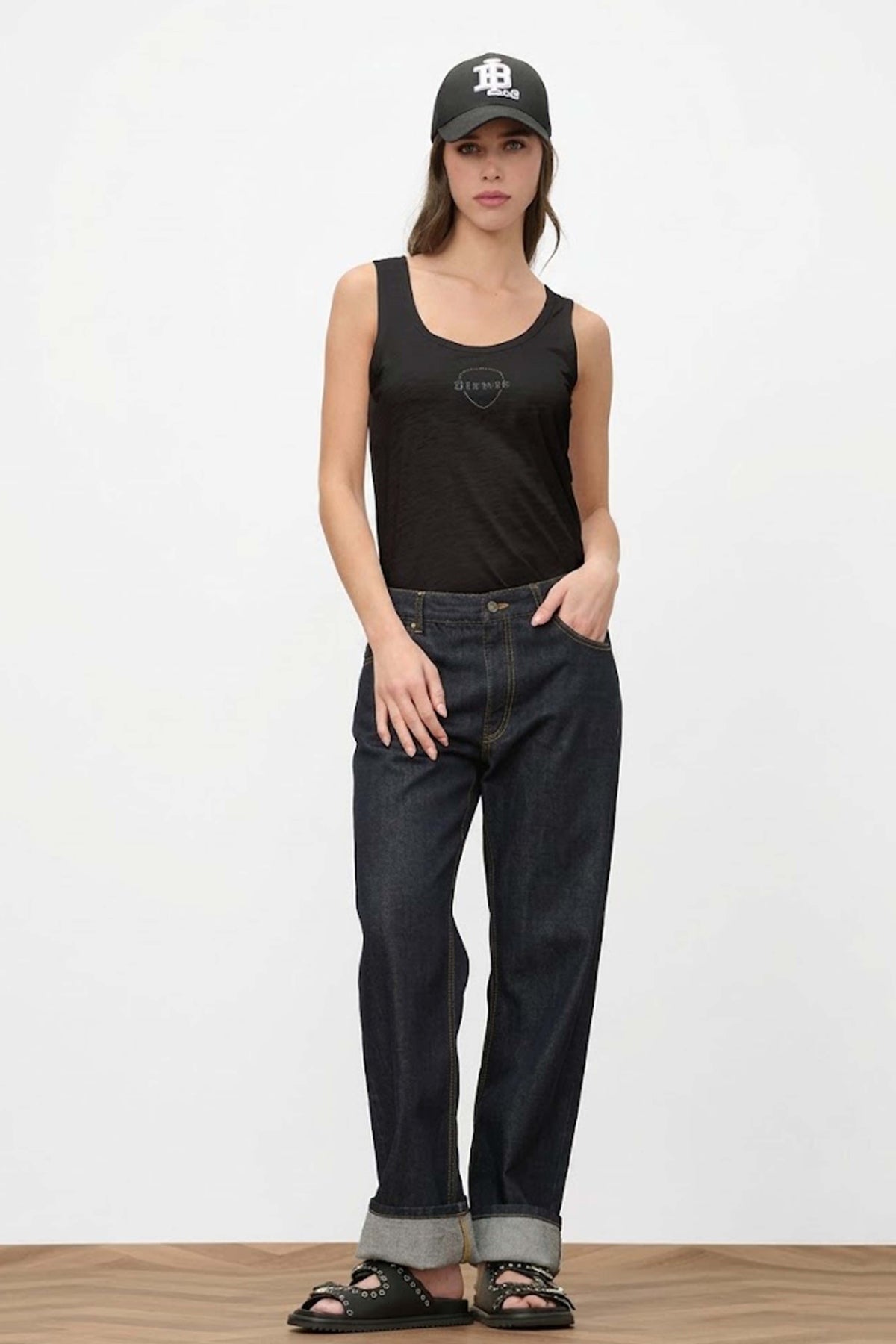 BLAUER CAMISETA TIRANTES BLAG en color NEGRO (1)