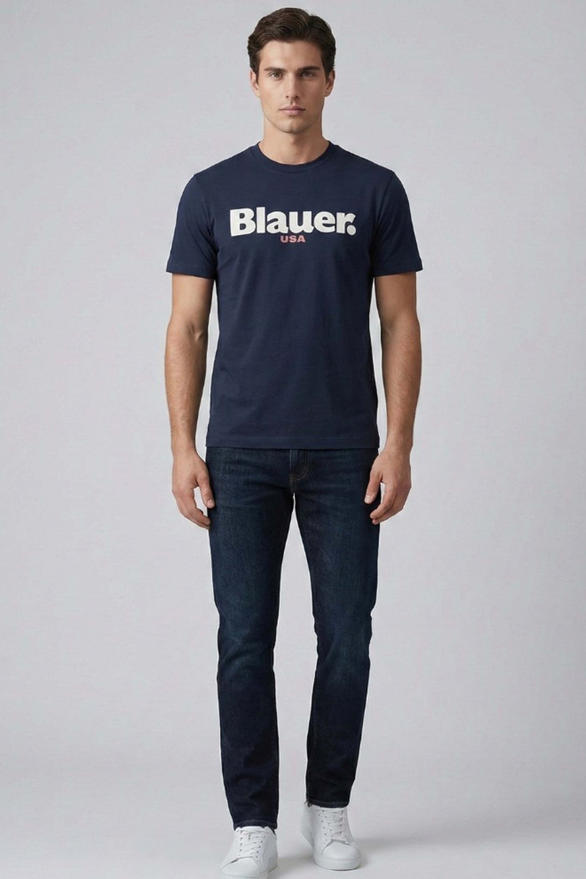 BLAUER CAMISETA ERNST en color AZUL (1)