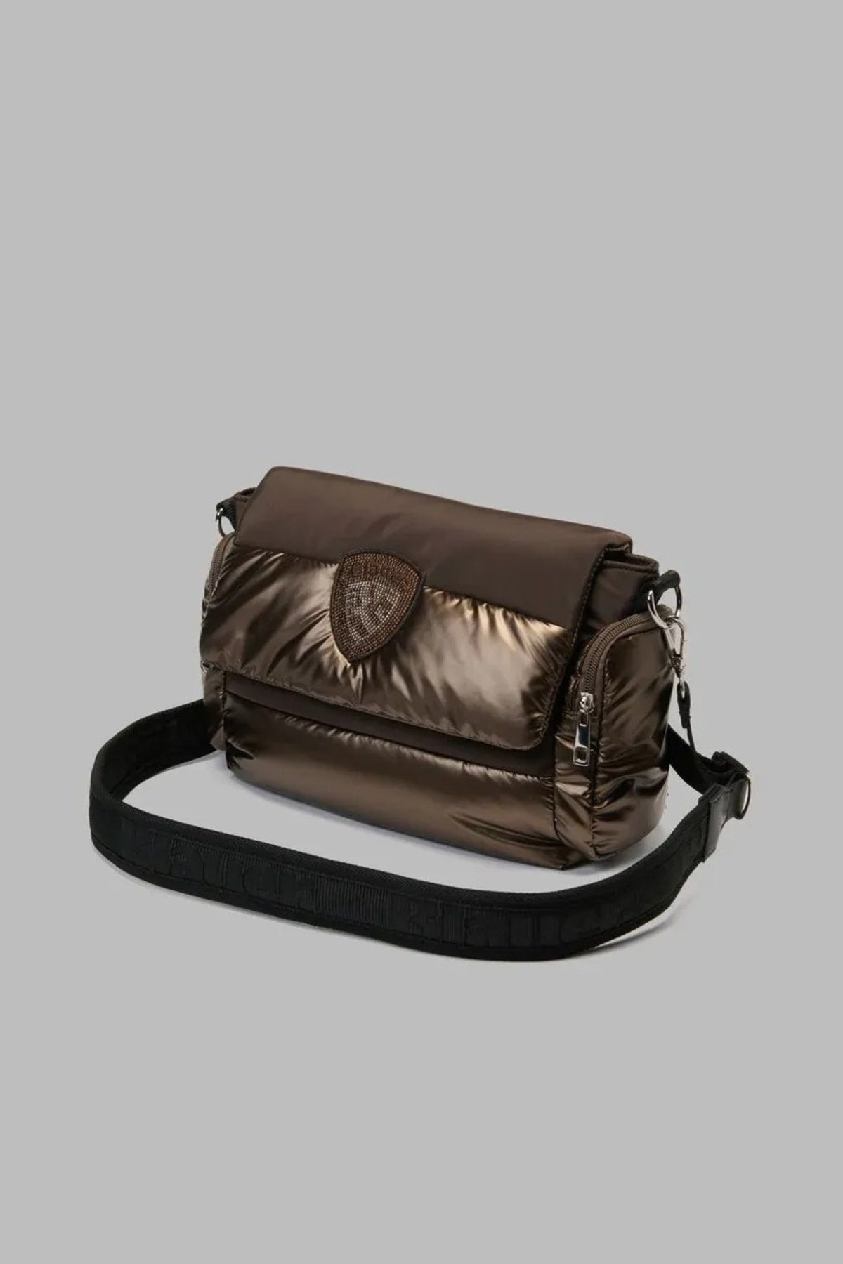 BLAUER POLYESTER NYLON BRIEFCASE PADDED en color BRONCE (1)