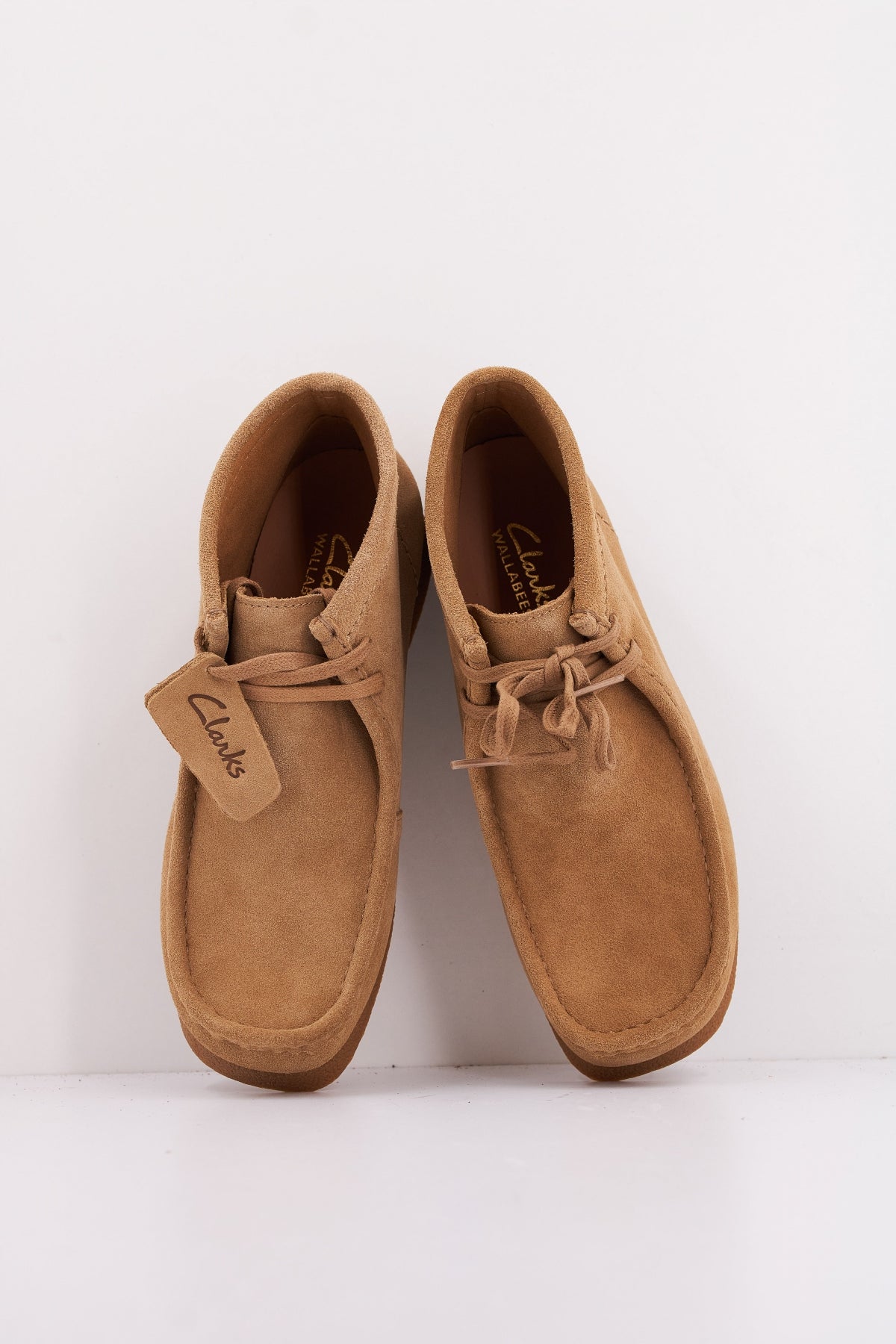 CLARKS WALLABEE EVOBT en color MARRON CLARO (3)