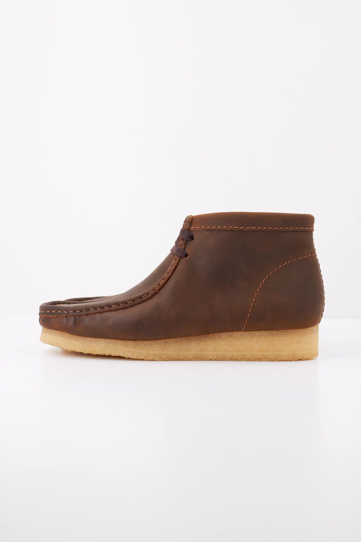 CLARKS WALLABEE en color MARRON (1)