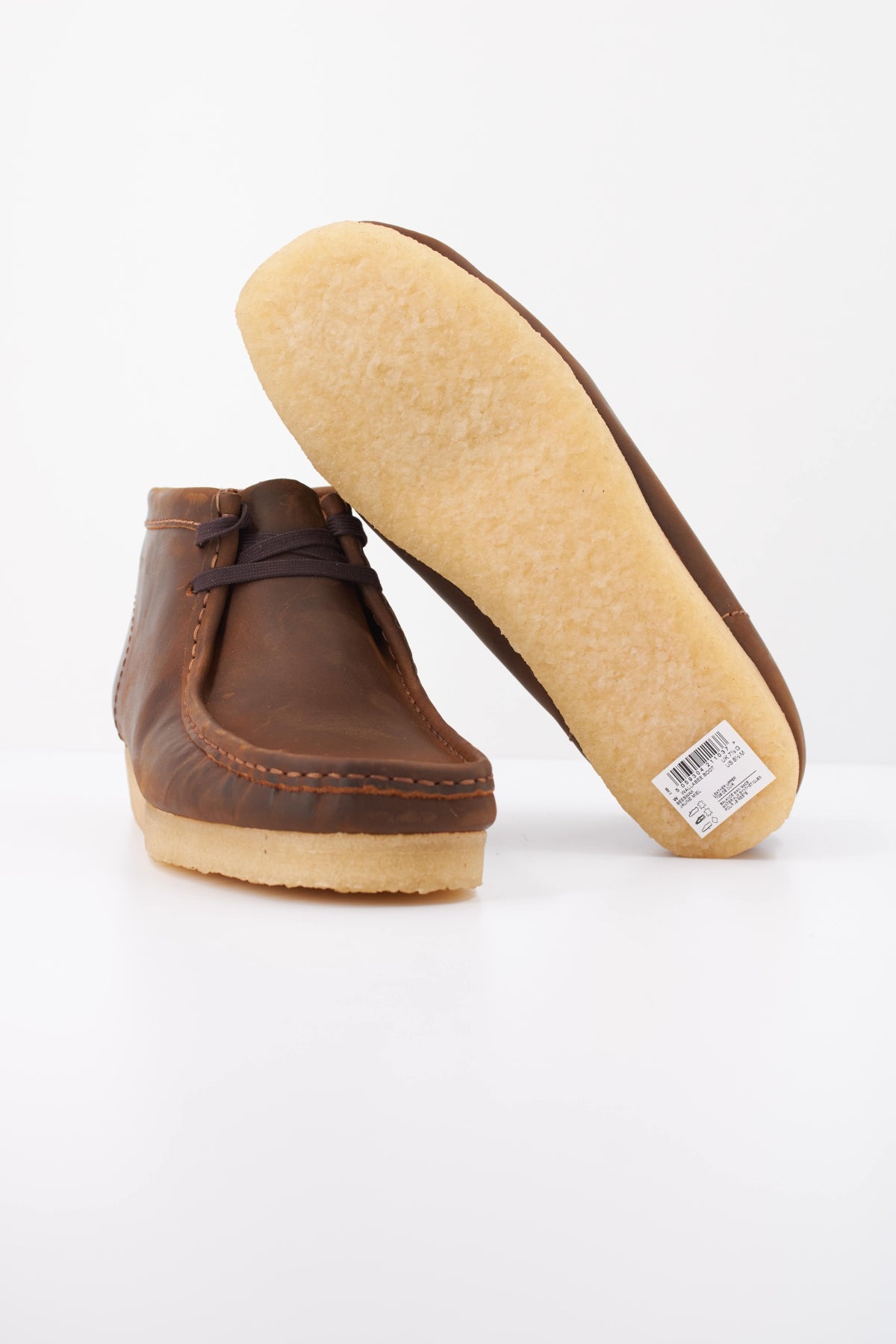 CLARKS WALLABEE en color MARRON (5)