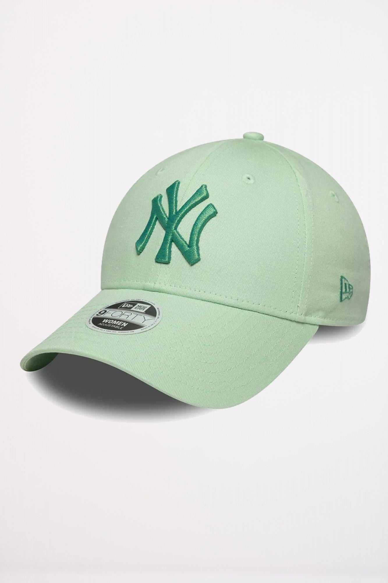 NEW ERA NEW YORK YANKEES WOMENS METALLIC PASTEL GREEN 9FORTY ADJUSTABLE en color VERDE (1)