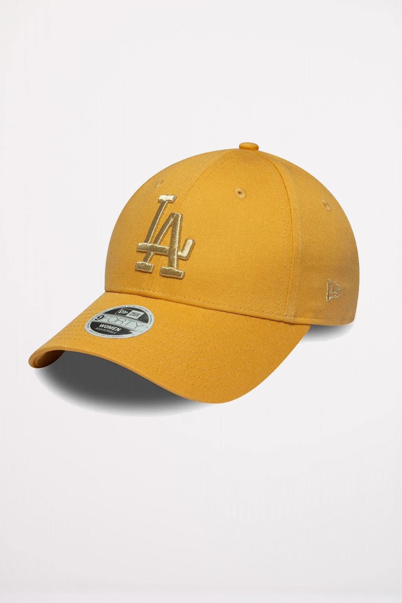 NEW ERA LA DODGERS WOMENS METALLIC YELLOW 9FORTY ADJUSTABLE CAP en color AMARILLO (1)