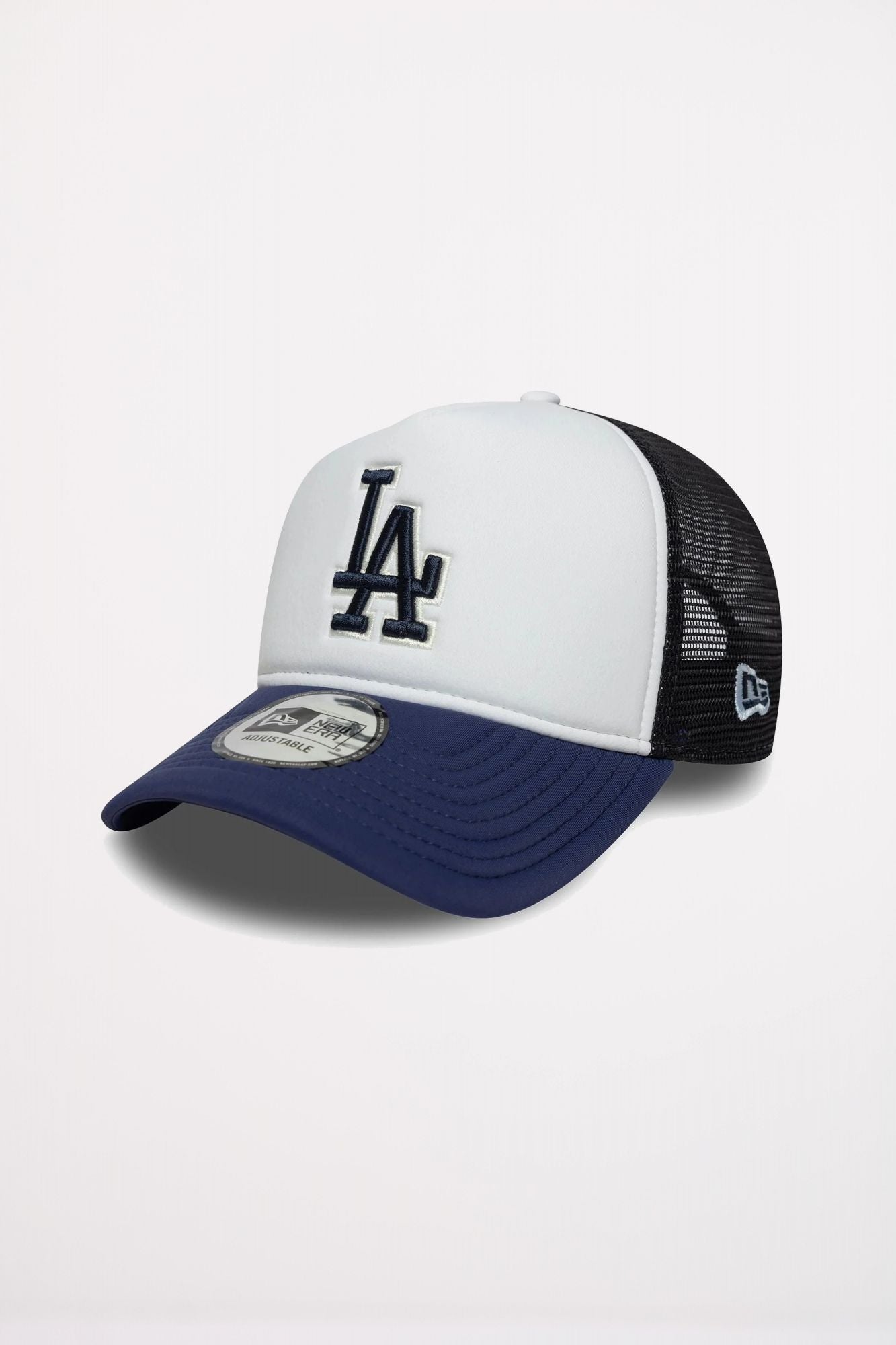 NEW ERA LA DODGERS MLB WORLD SERIES NAVY 9FORTY E-FRAME TRUCKER ADJUSTAB en color AZUL (3)