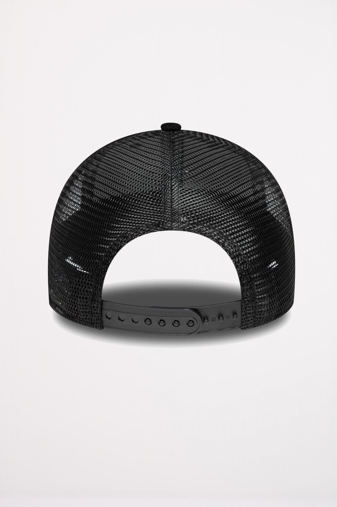 NEW ERA LA DODGERS WOMENS FABRIC BLACK 9FORTY TRUCKER ADJUSTABLE CAP en color NEGRO (4)