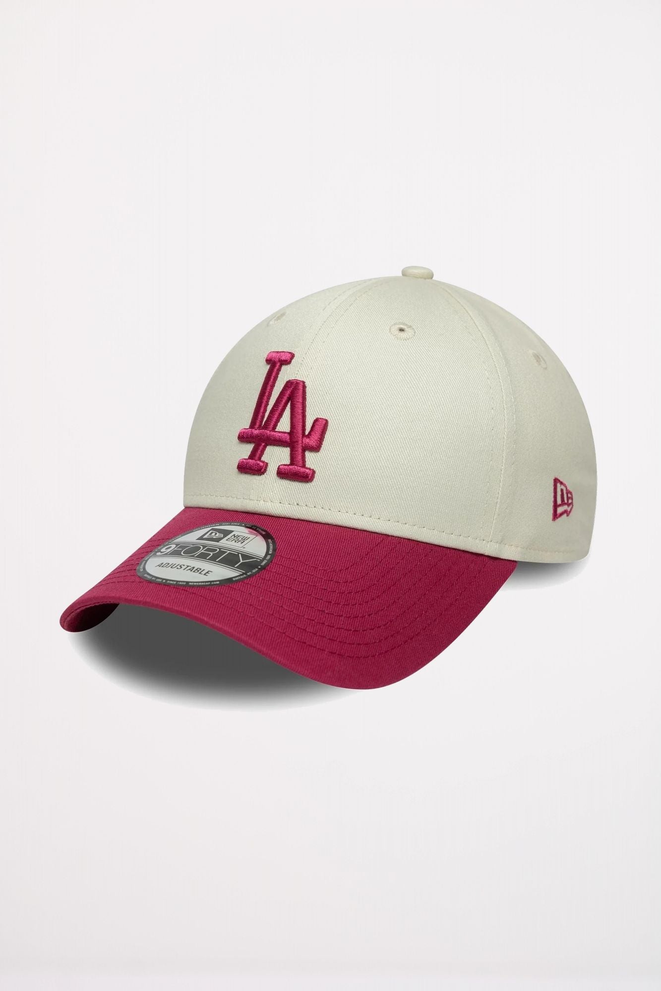 NEW ERA LA DODGERS MLB SIDE SCRIPT 9FORTY en color BEIS (1)