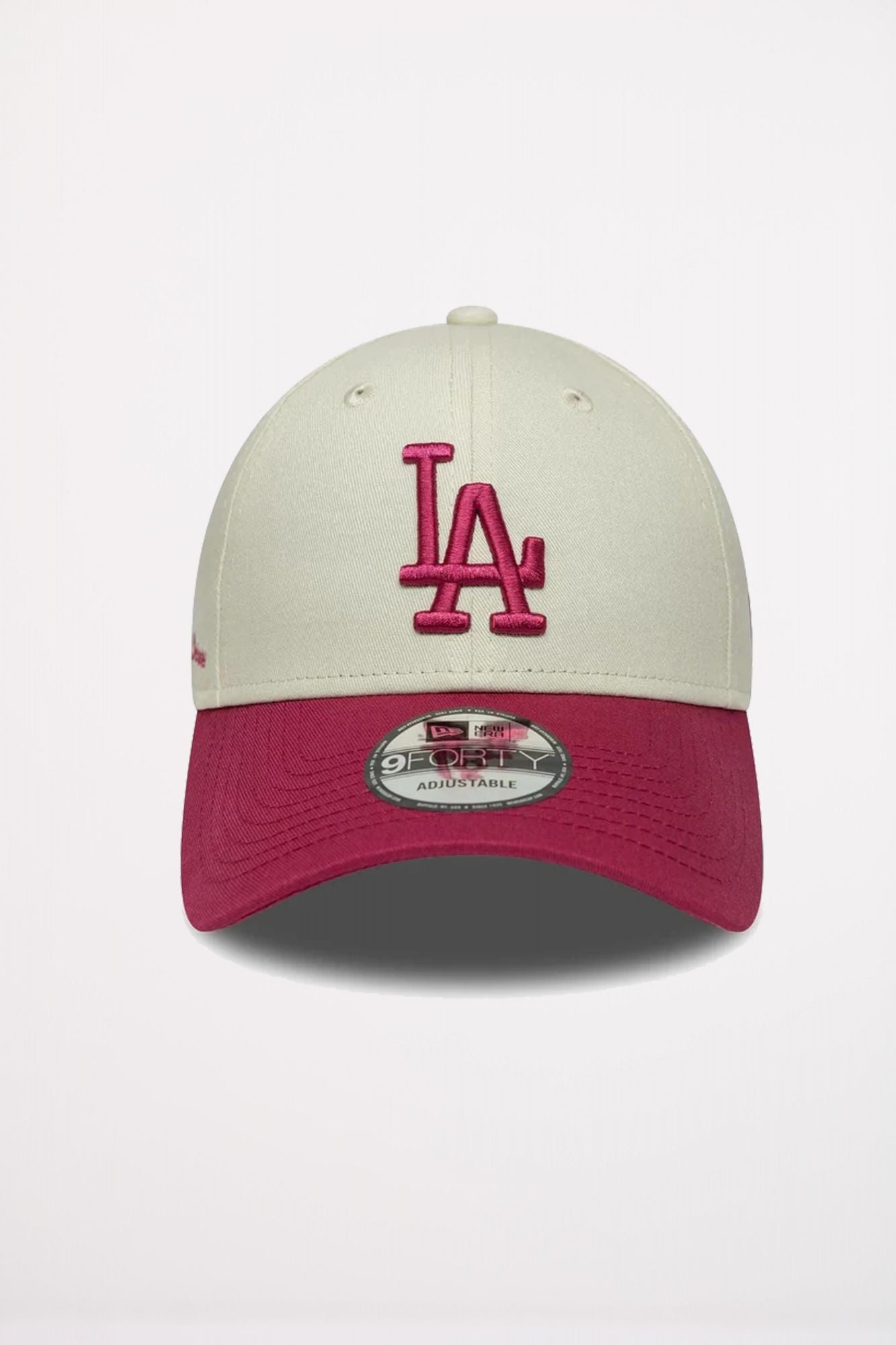 NEW ERA LA DODGERS MLB SIDE SCRIPT 9FORTY en color BEIS (2)