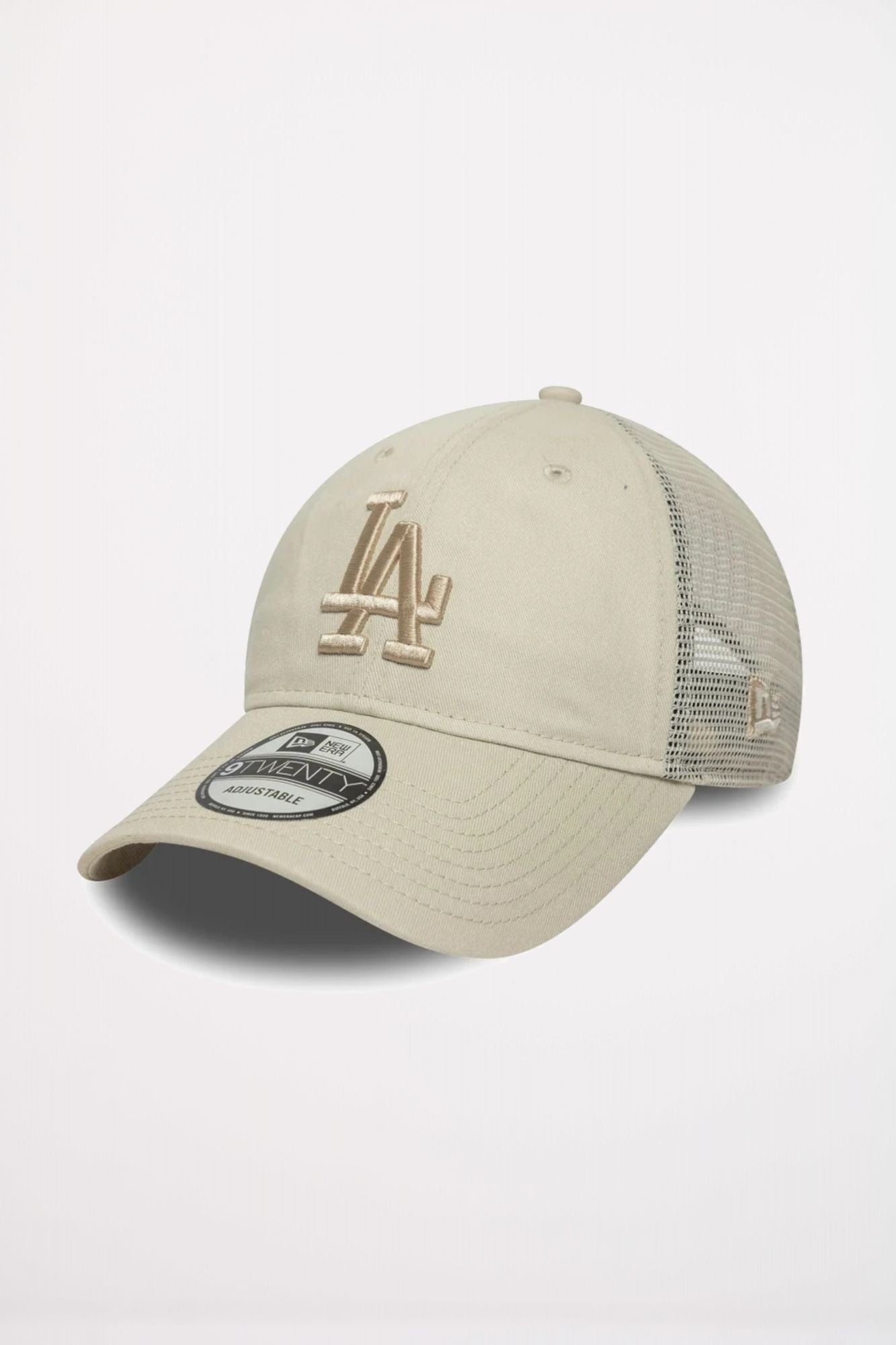NEW ERA LA DODGERS MLB WASHED 9TWENTY TRUCKER en color BEIS (1)