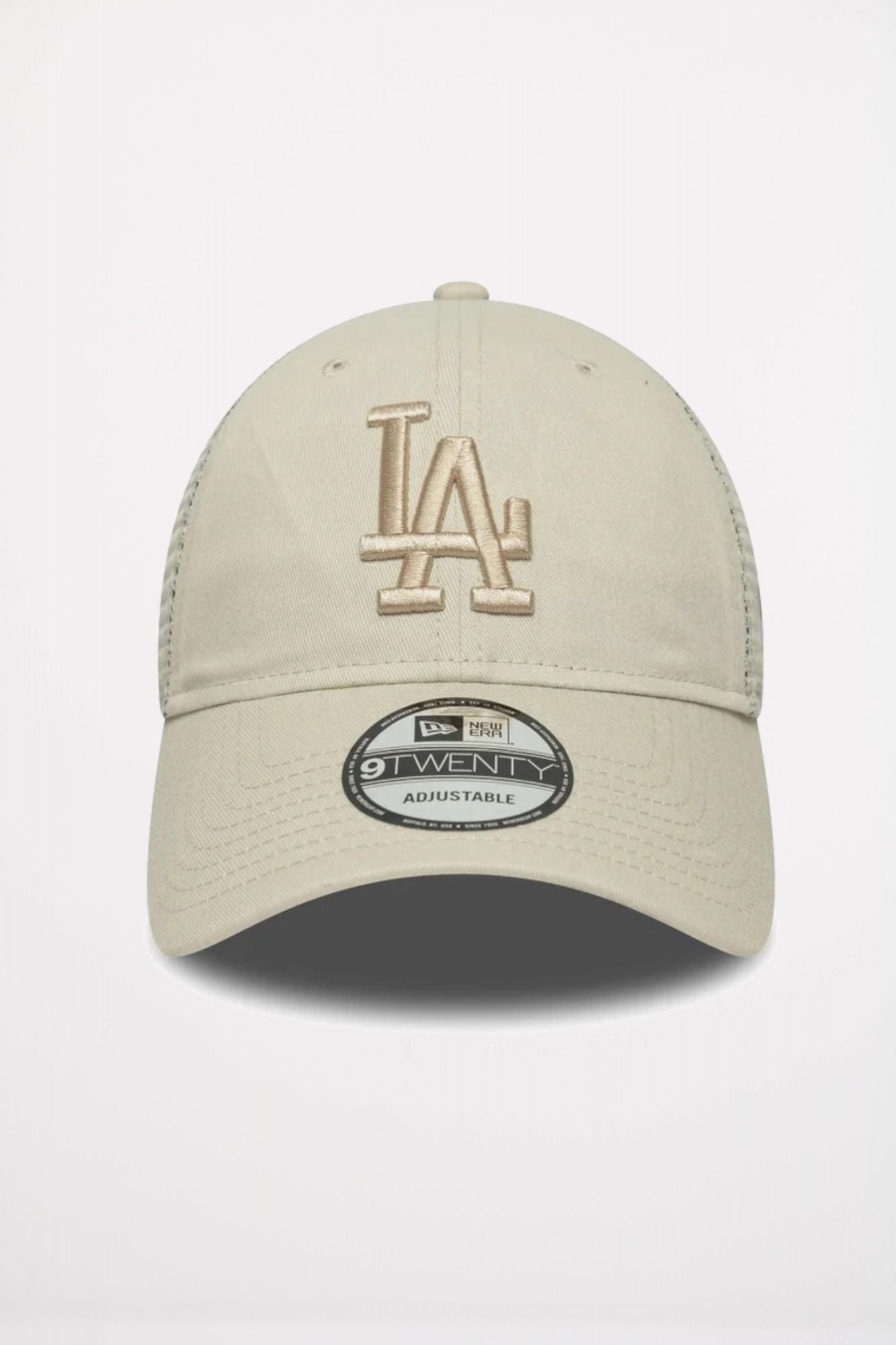 NEW ERA LA DODGERS MLB WASHED 9TWENTY TRUCKER en color BEIS (2)