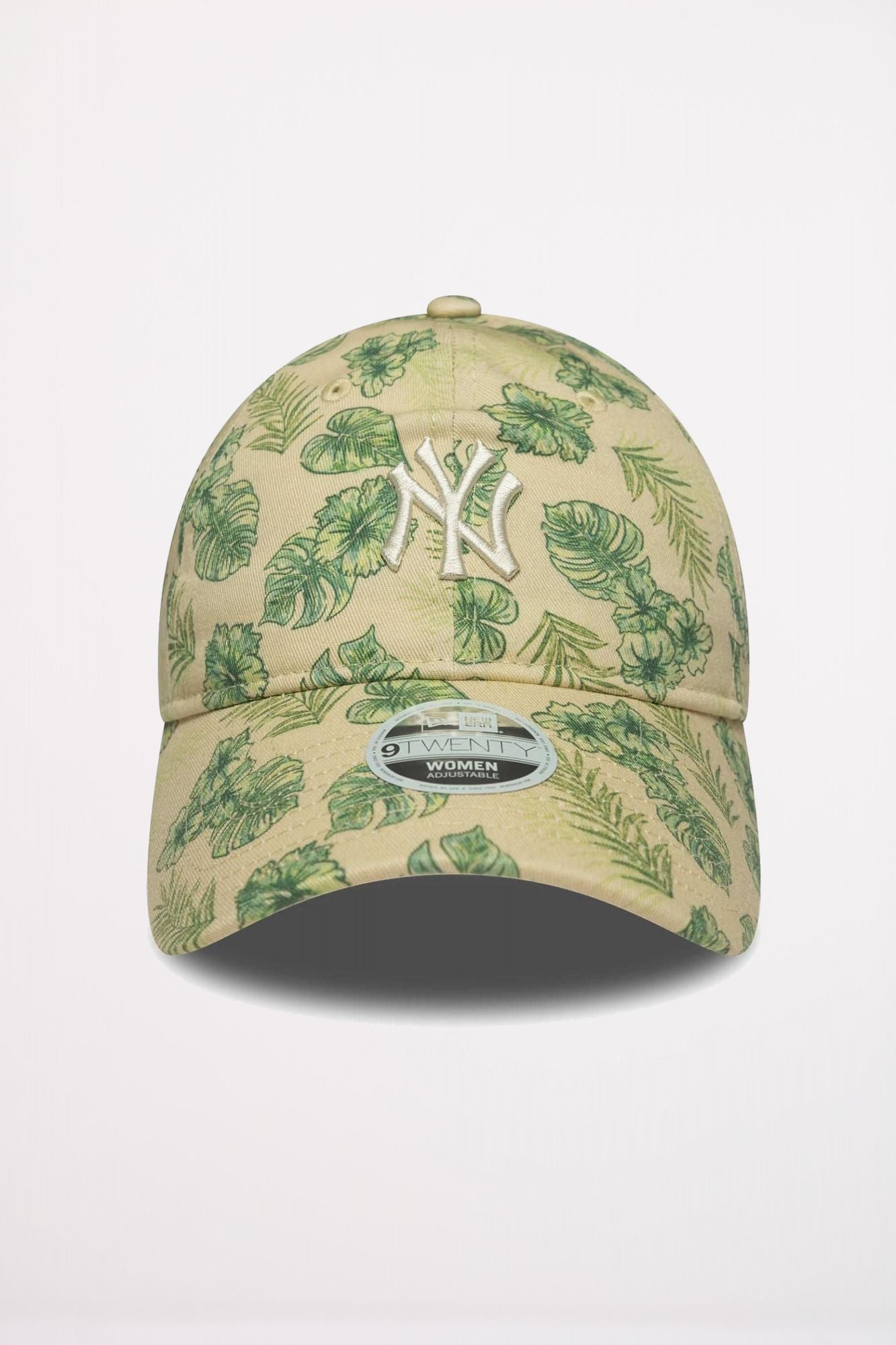 NEW ERA NEW YORK YANKEES WOMENS MLB TROPICAL CREAM 9TWENTY ADJUSTABLE CA en color FLORAL (2)