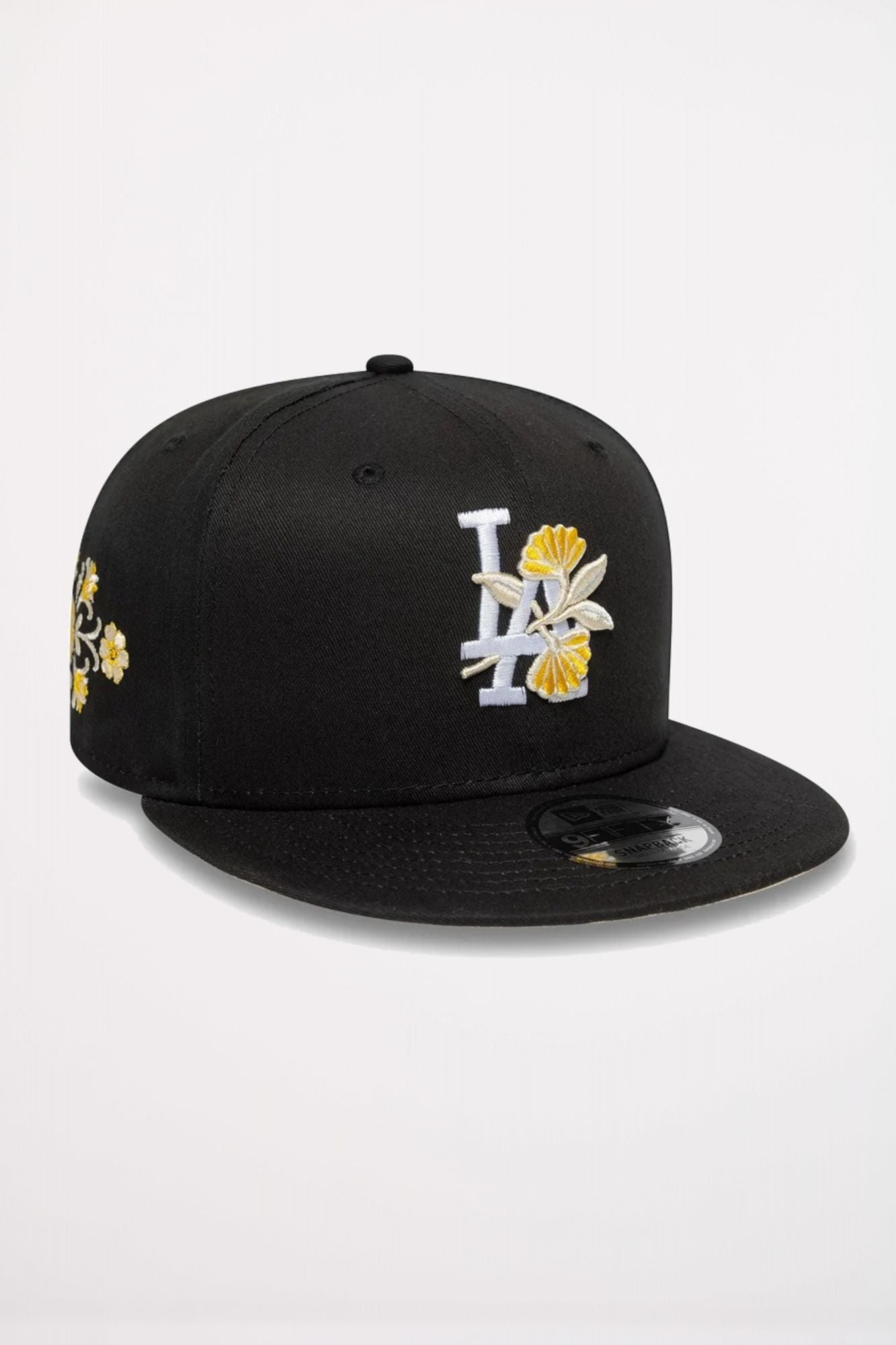 NEW ERA LA DODGERS MLB FLORAL 9FIFTY en color NEGRO (1)