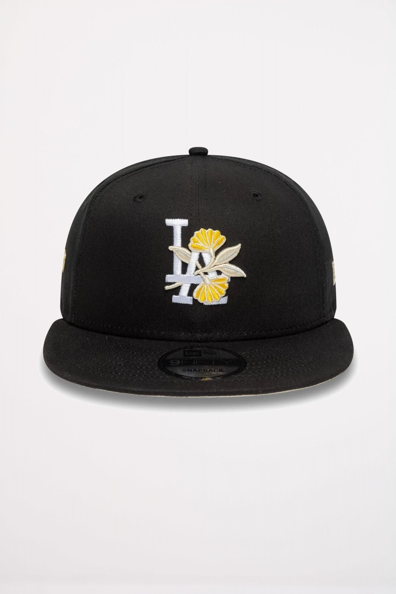 NEW ERA LA DODGERS MLB FLORAL 9FIFTY en color NEGRO (2)