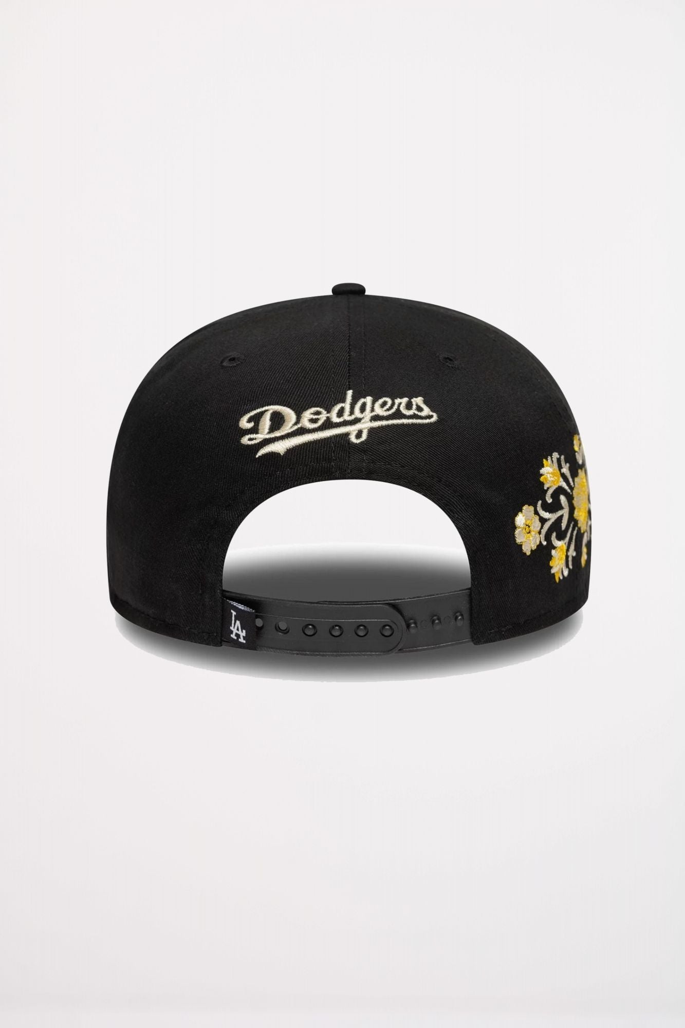 NEW ERA LA DODGERS MLB FLORAL 9FIFTY en color NEGRO (4)
