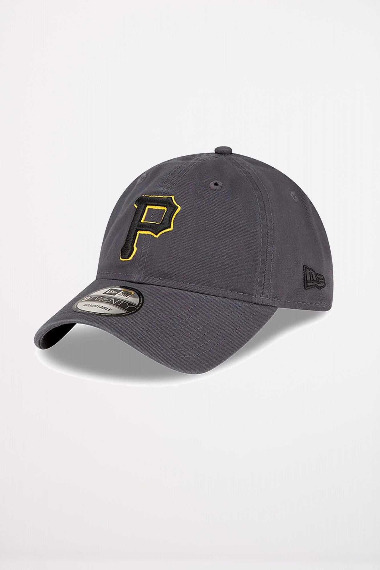 NEW ERA CORE CLASSIC DARK GREY 9TWENTY DE LOS PITTSBURGH PIRATES DE LA M en color AZUL (1)