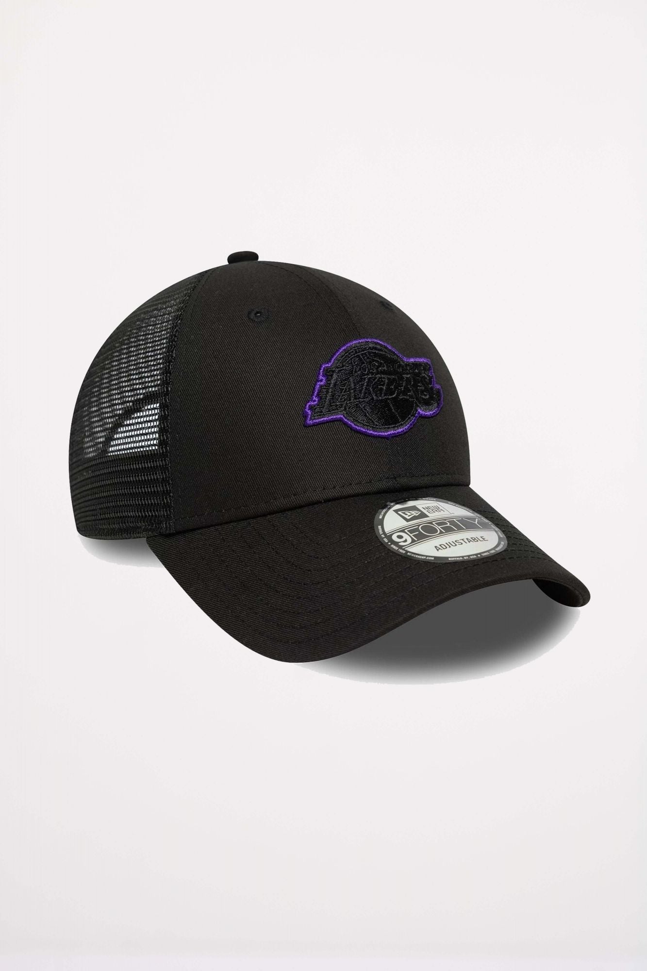 NEW ERA LA LAKERS NBA BLACK 9FORTY en color NEGRO (3)