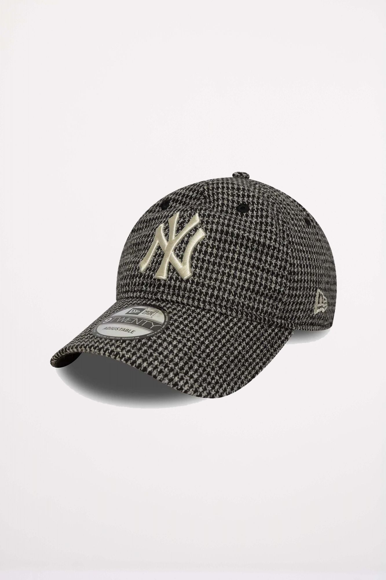 NEW ERA NEW YORK YANKEES MLB HOUNDSTOOTH BLACK 9TWENTY en color NEGRO (1)