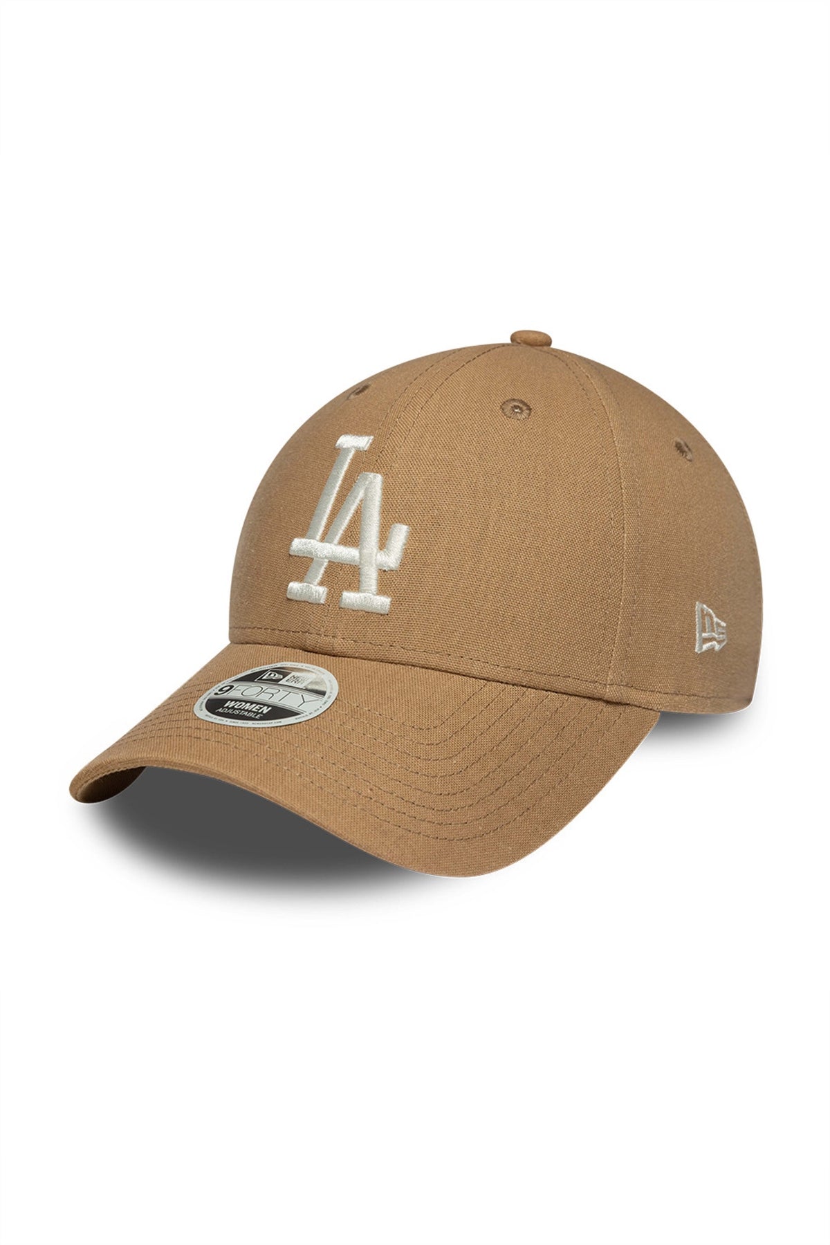 NEW ERA WMNS LINEN 9FORTY LOSDOD CAM en color MARRON (3)