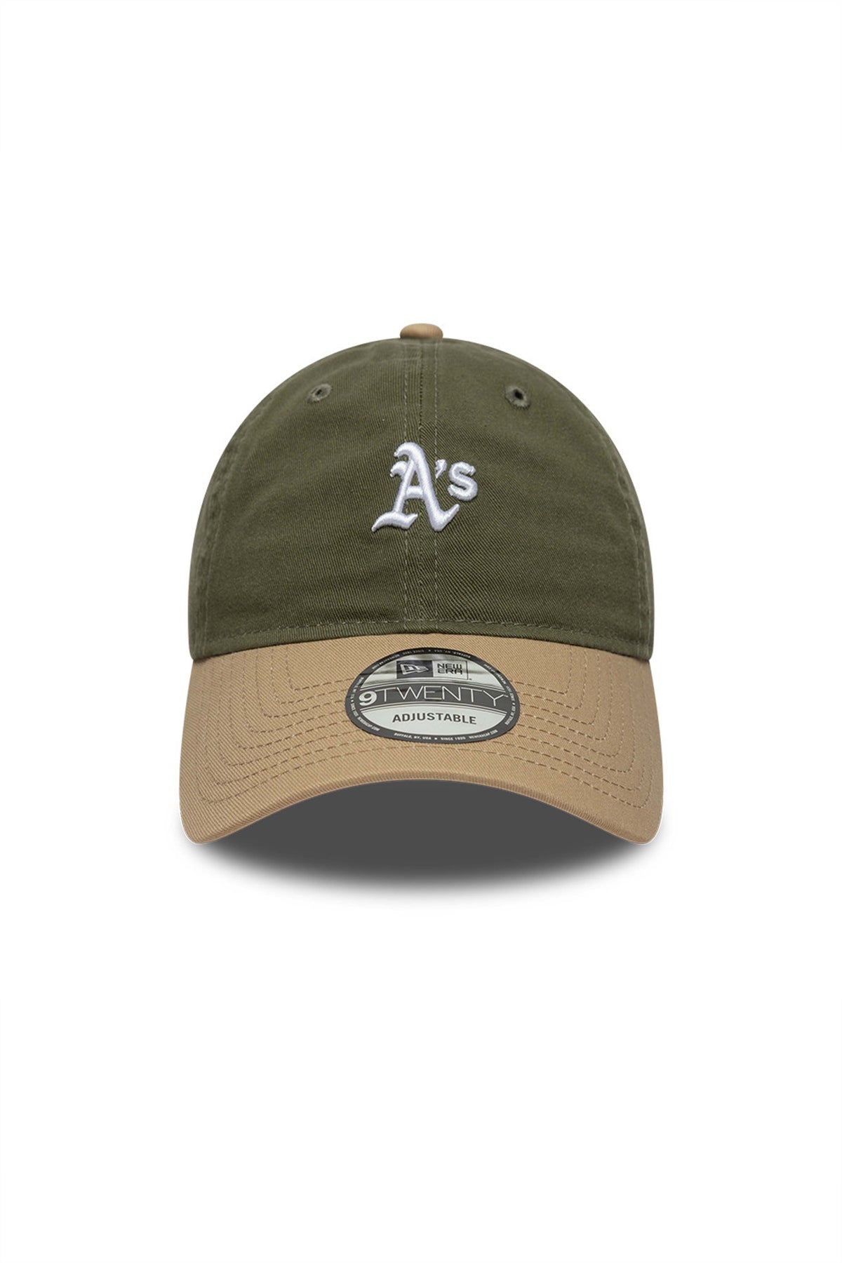 NEW ERA MINI WASHED CONTRAST 920 OAKATH NOVCAM en color VERDE (1)