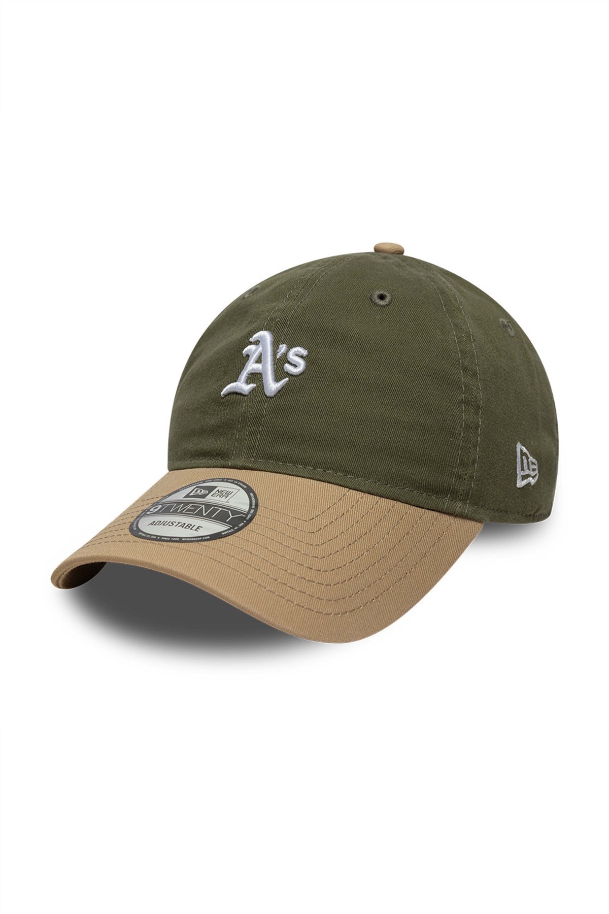 NEW ERA MINI WASHED CONTRAST 920 OAKATH NOVCAM en color VERDE (3)