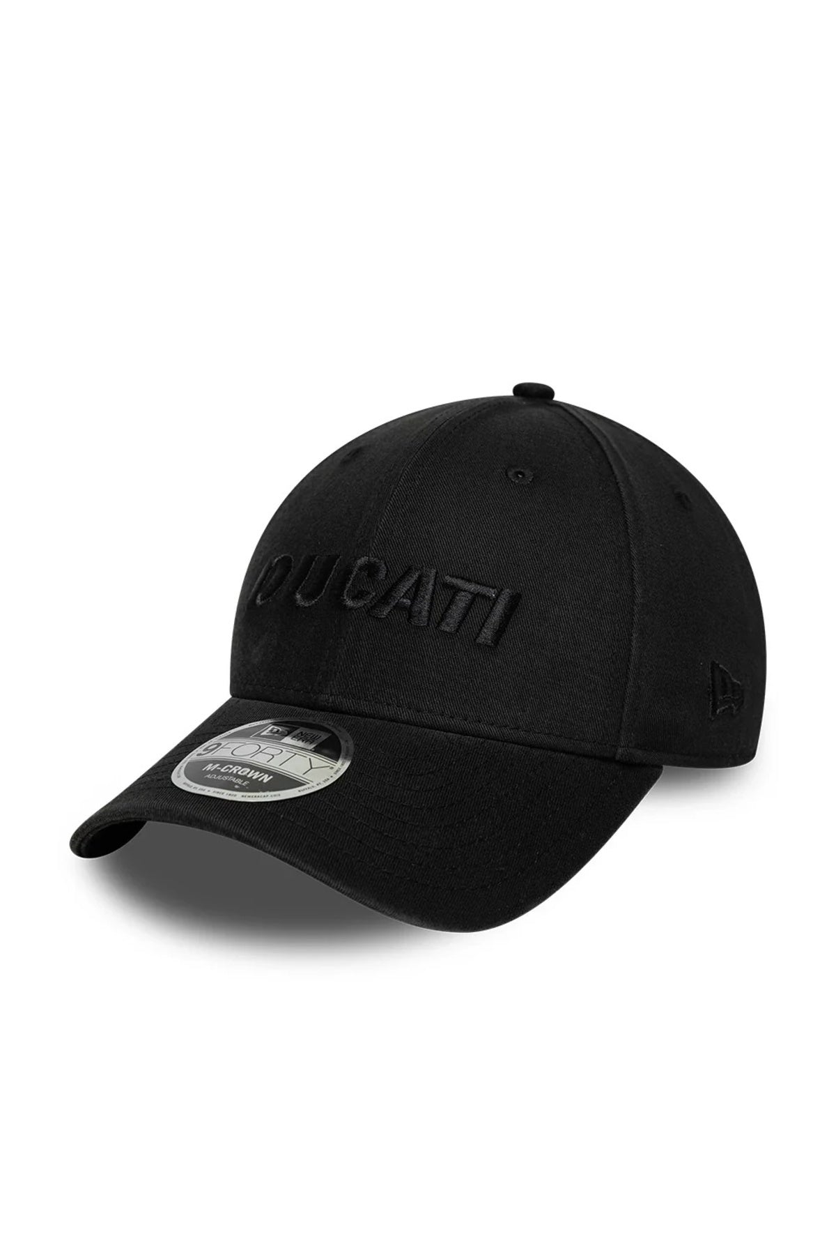 NEW ERA WORDMARK 9FORTY MC DUCATI en color NEGRO (1)