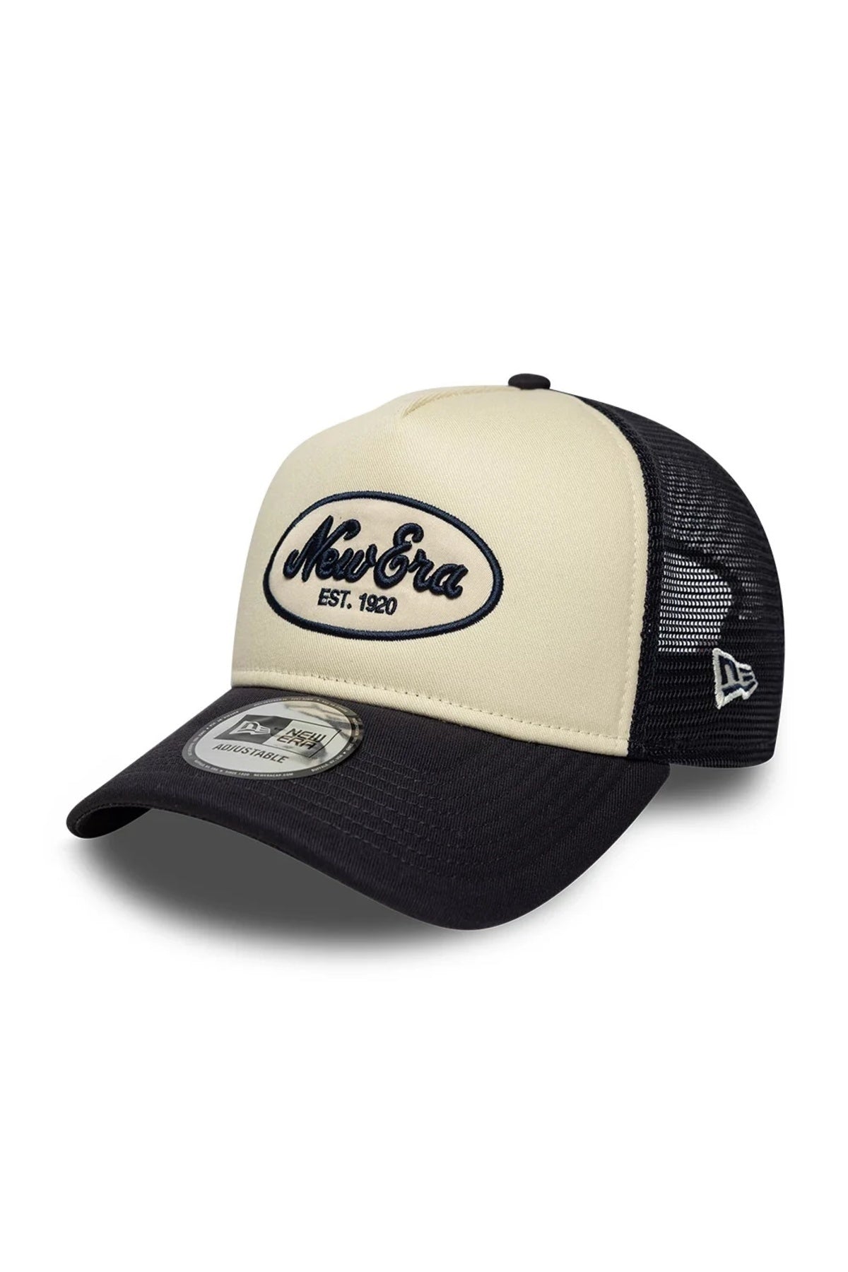 NEW ERA OVAL FOAM PATCH TRUCKER NEWERA en color BEIS (1)