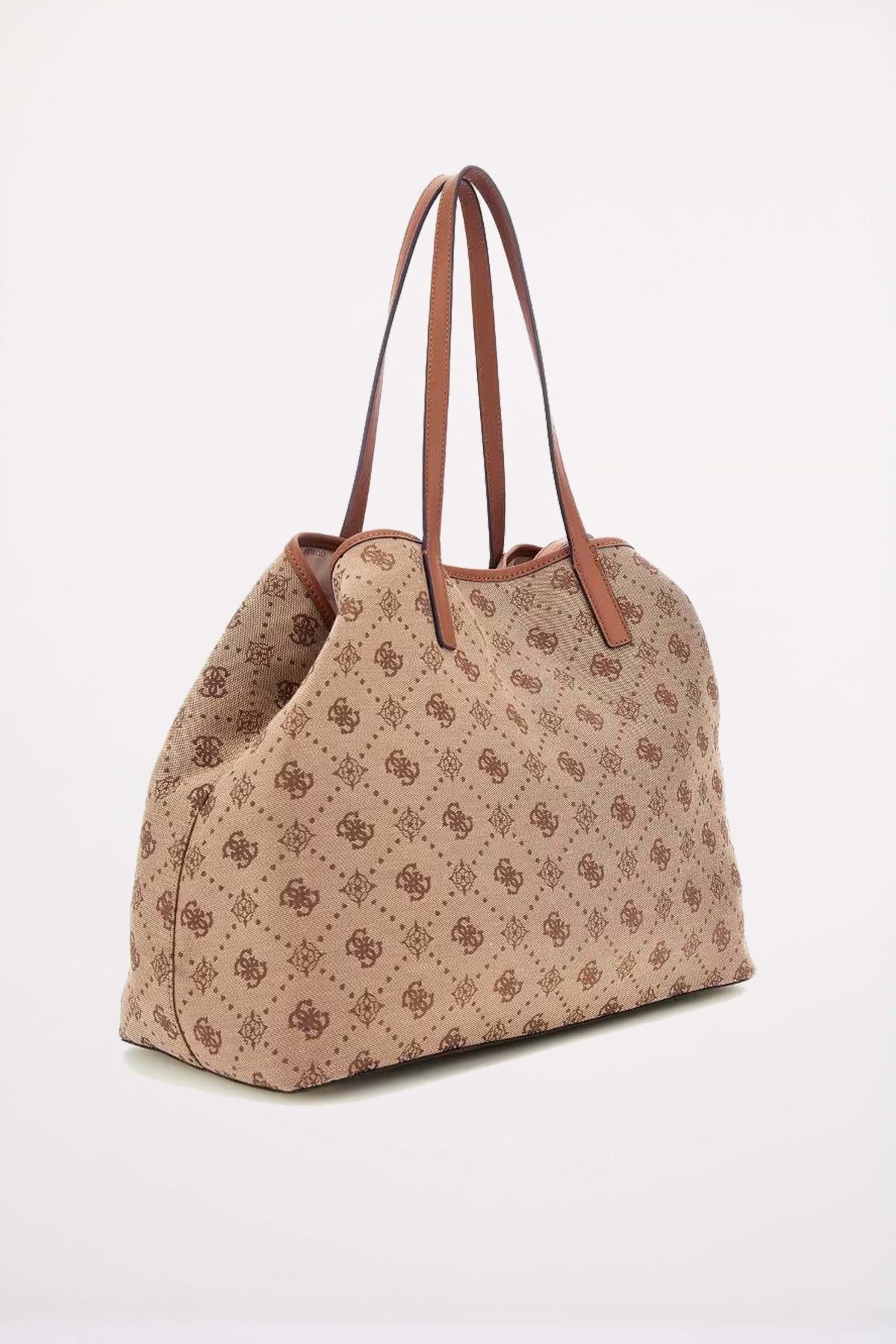 GUESS JANELLE SHOULDER BAG en color MARRON (2)