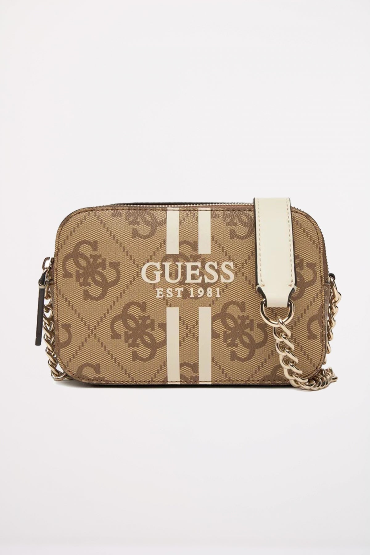 GUESS TOP-HANDLE BAG en color MARRON (1)