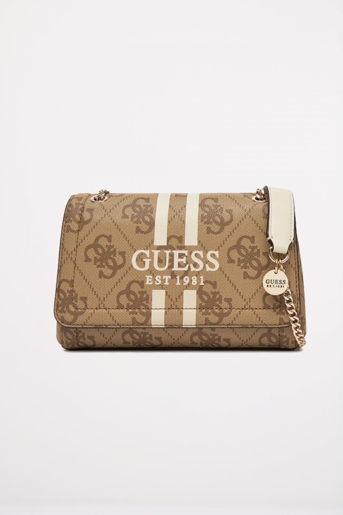 GUESS XBODY FLAP en color MARRON (1)