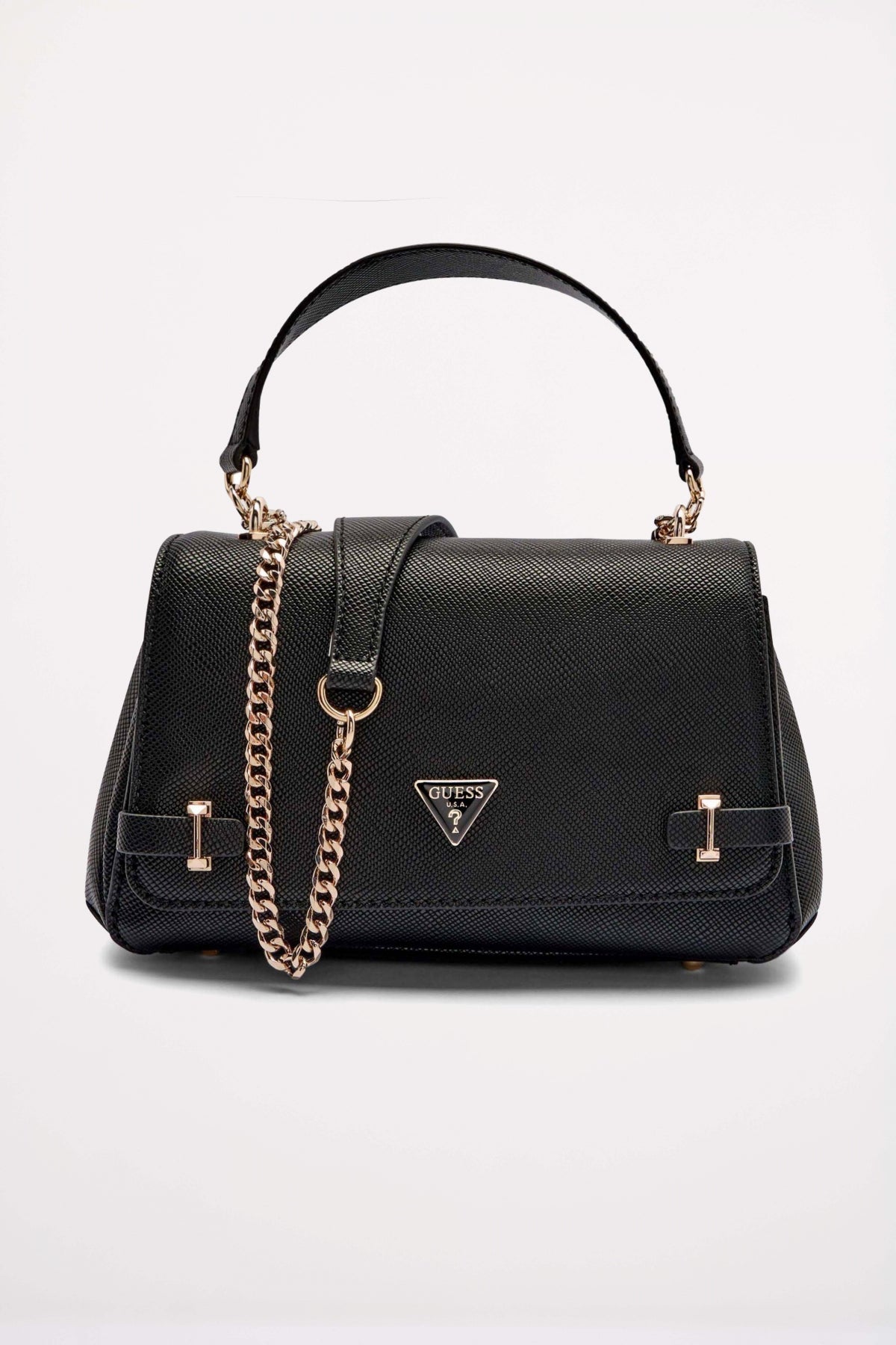 GUESS ZOEY SHOULDER BAG en color NEGRO (1)