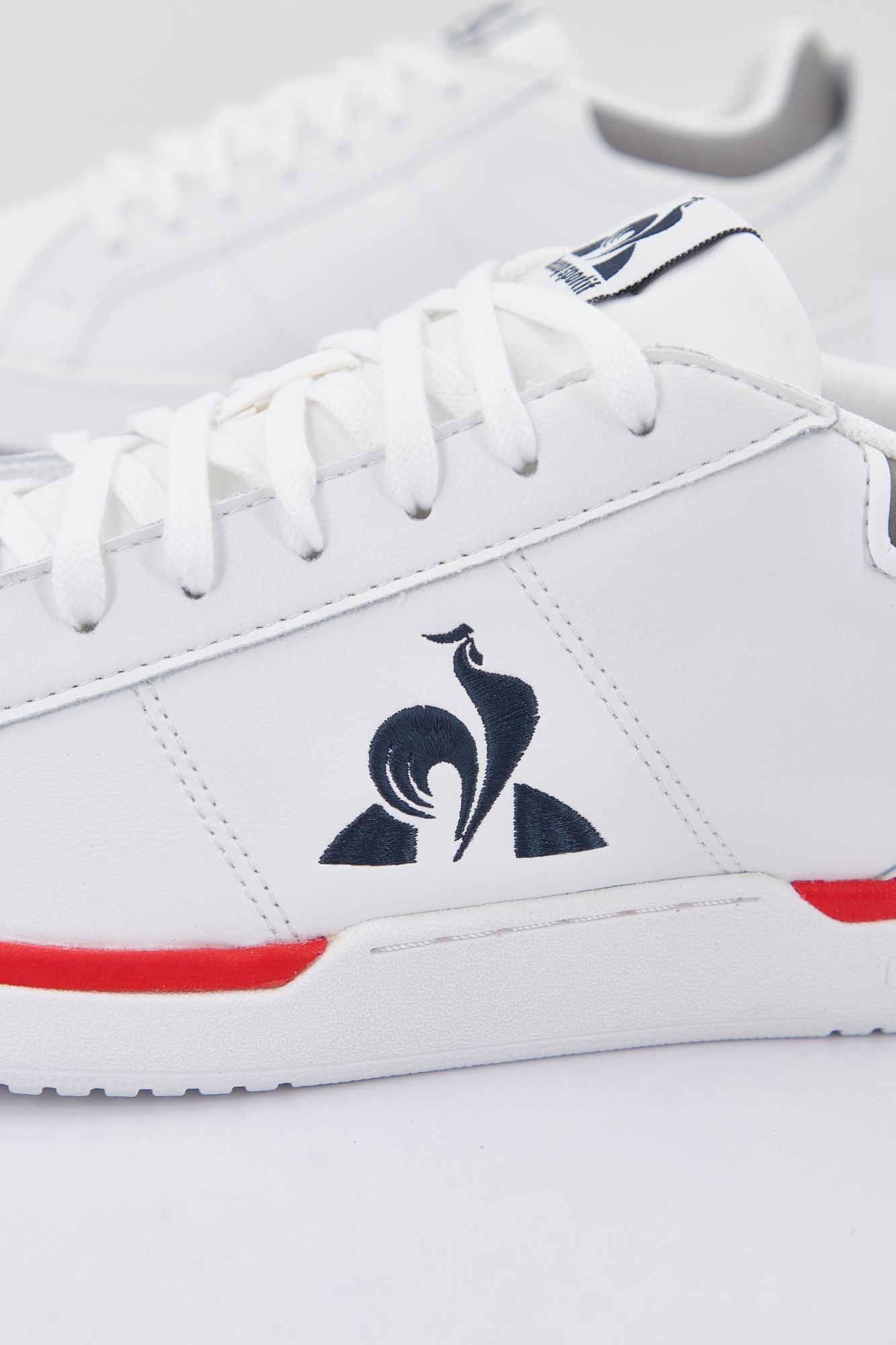 LE COQ SPORTIF STADIUM TRICOLORE en color BLANCO (2)