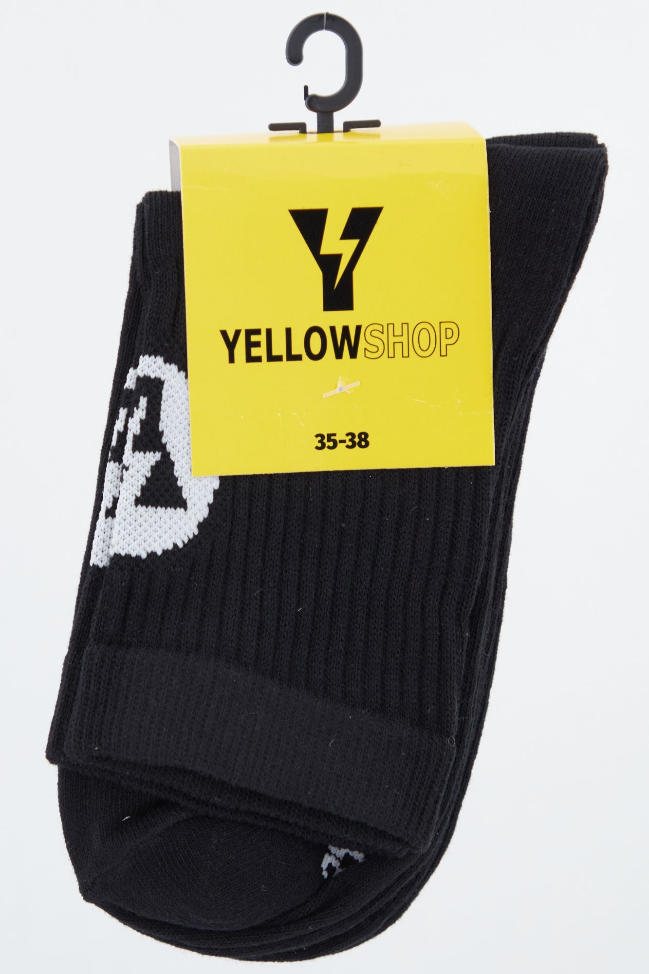 YELLOW PACK DE 3 THUNDER SOCKS en color NEGRO (5)