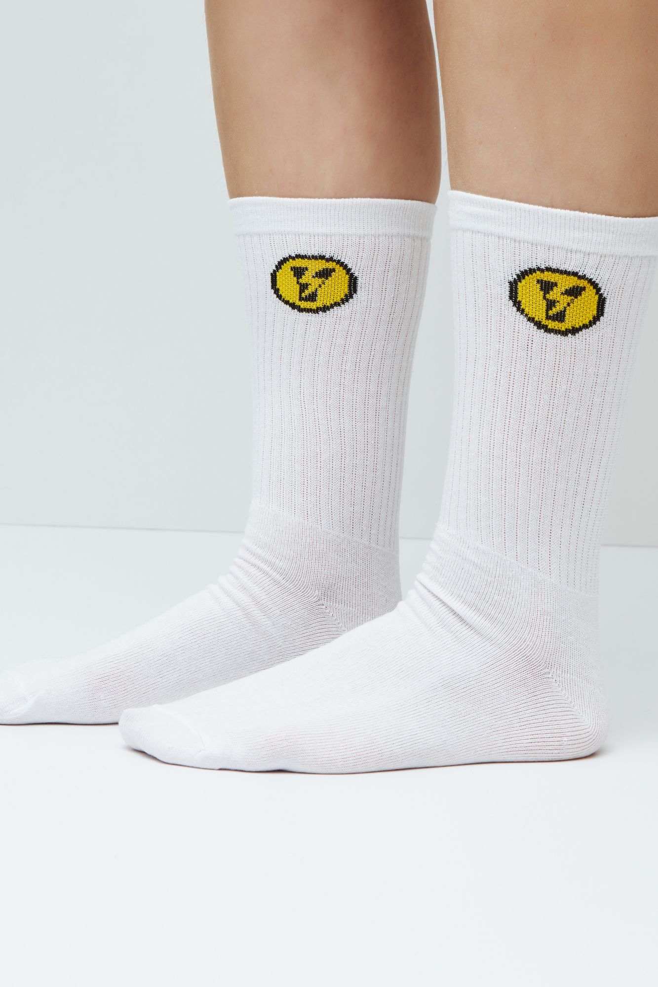 YELLOW PACK DE 3 THUNDER SOCKS en color BLANCO (2)