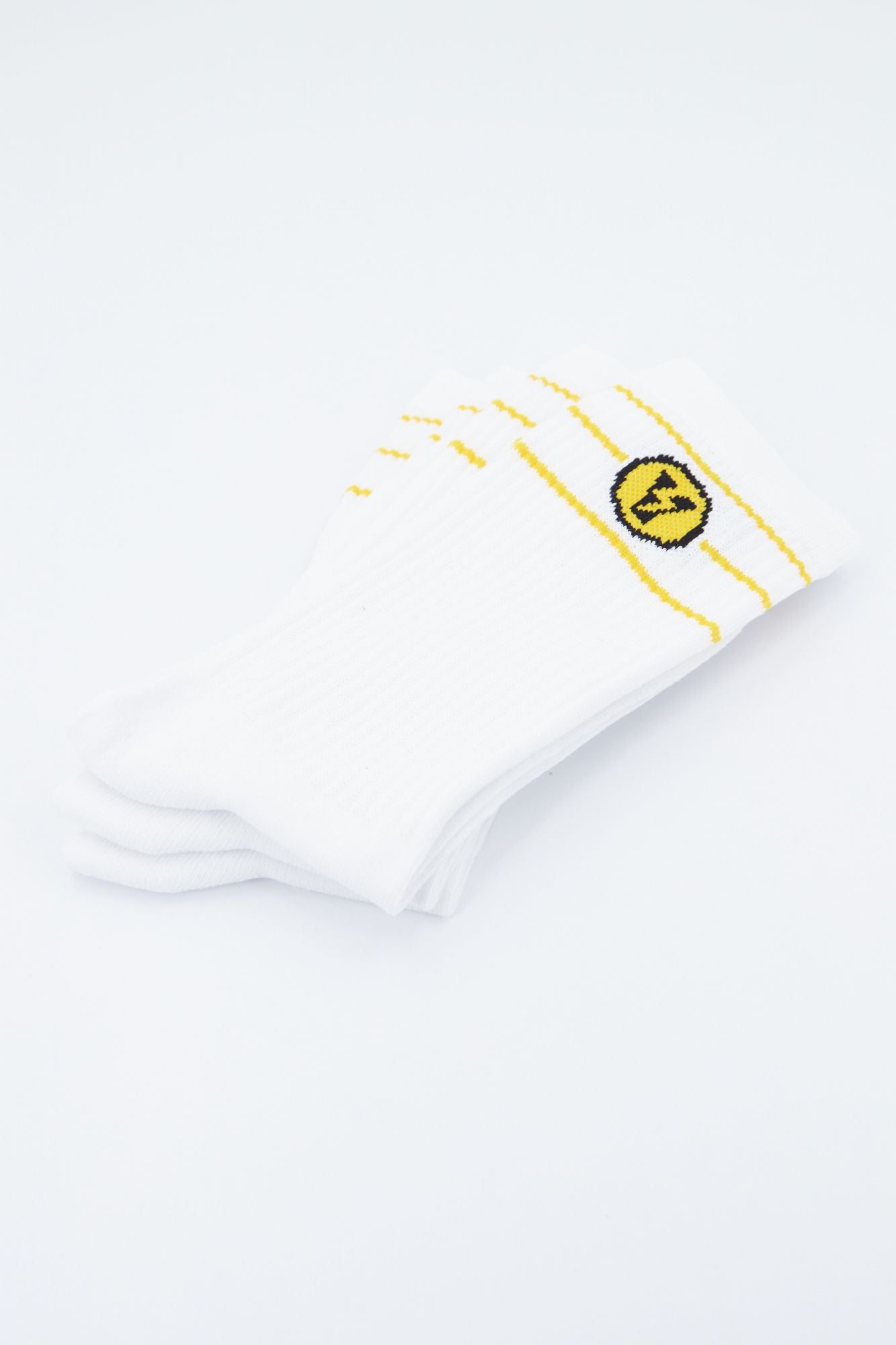 YELLOW PACK DE 3 THUNDER SOCKS en color BLANCO (1)
