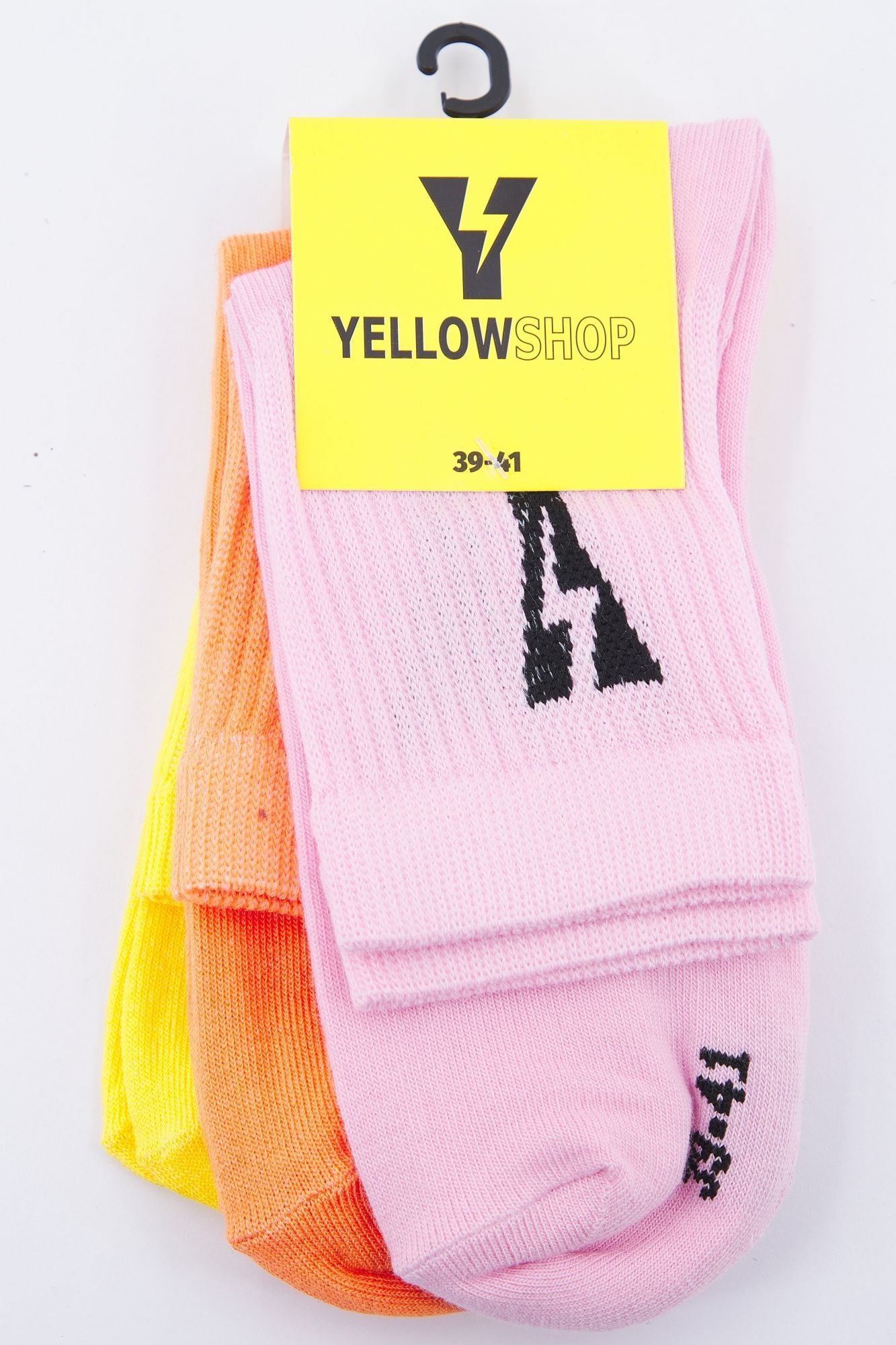 YELLOW PACK DE 3 THUNDER SOCKS en color MULTICOLOR (1)