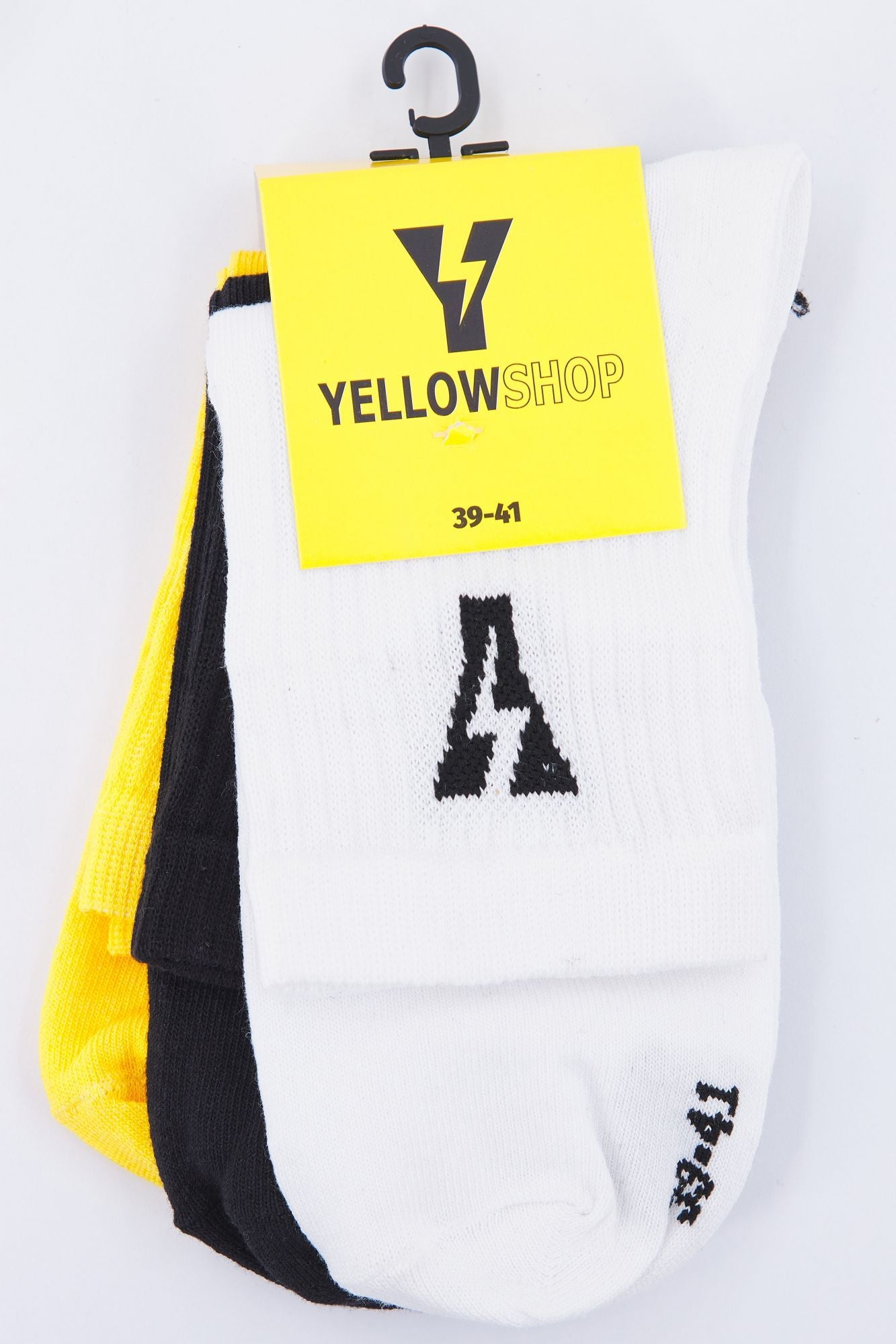 YELLOW PACK DE 3 THUNDER SOCKS en color MULTICOLOR (1)